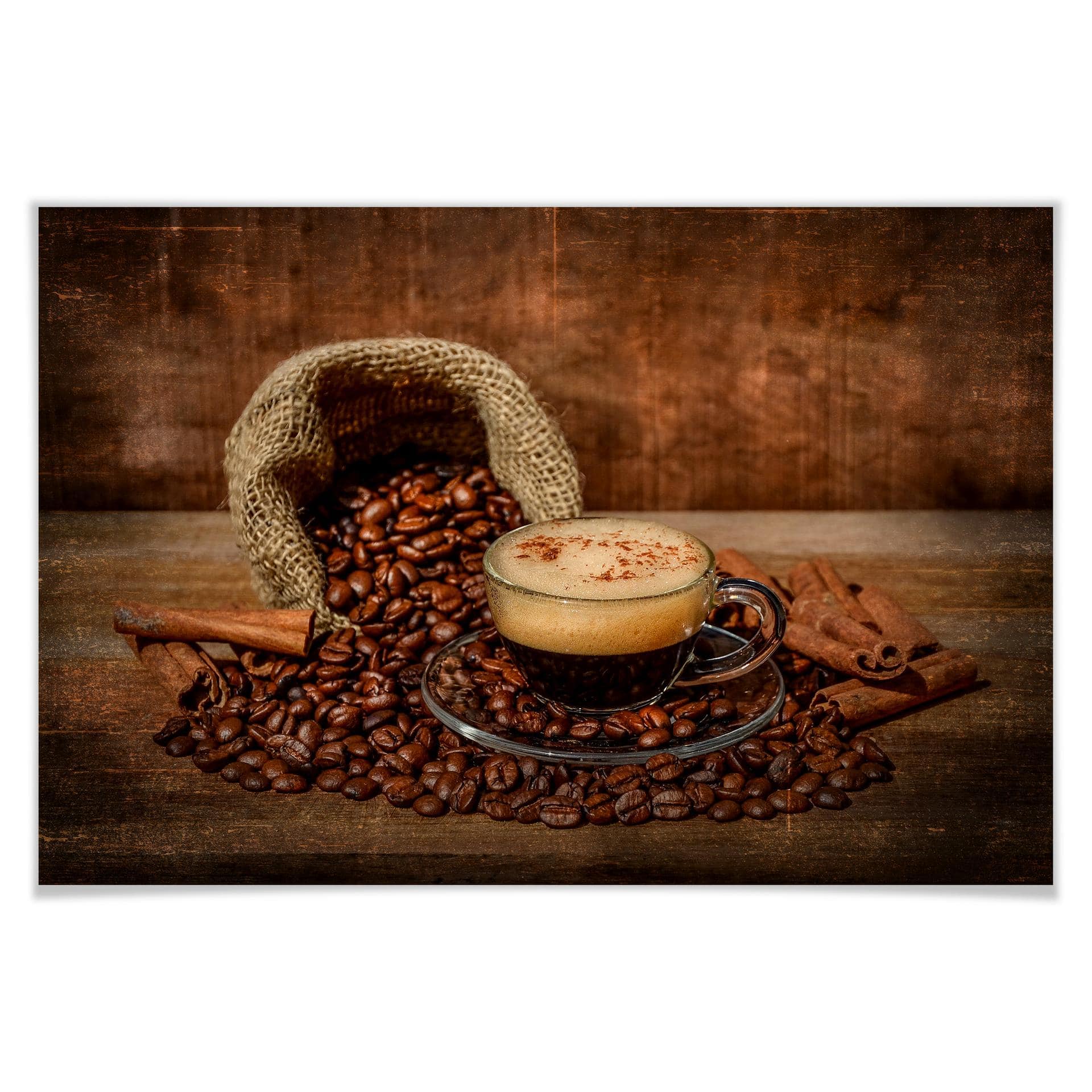 Poster - Perfoncio - Café rustique