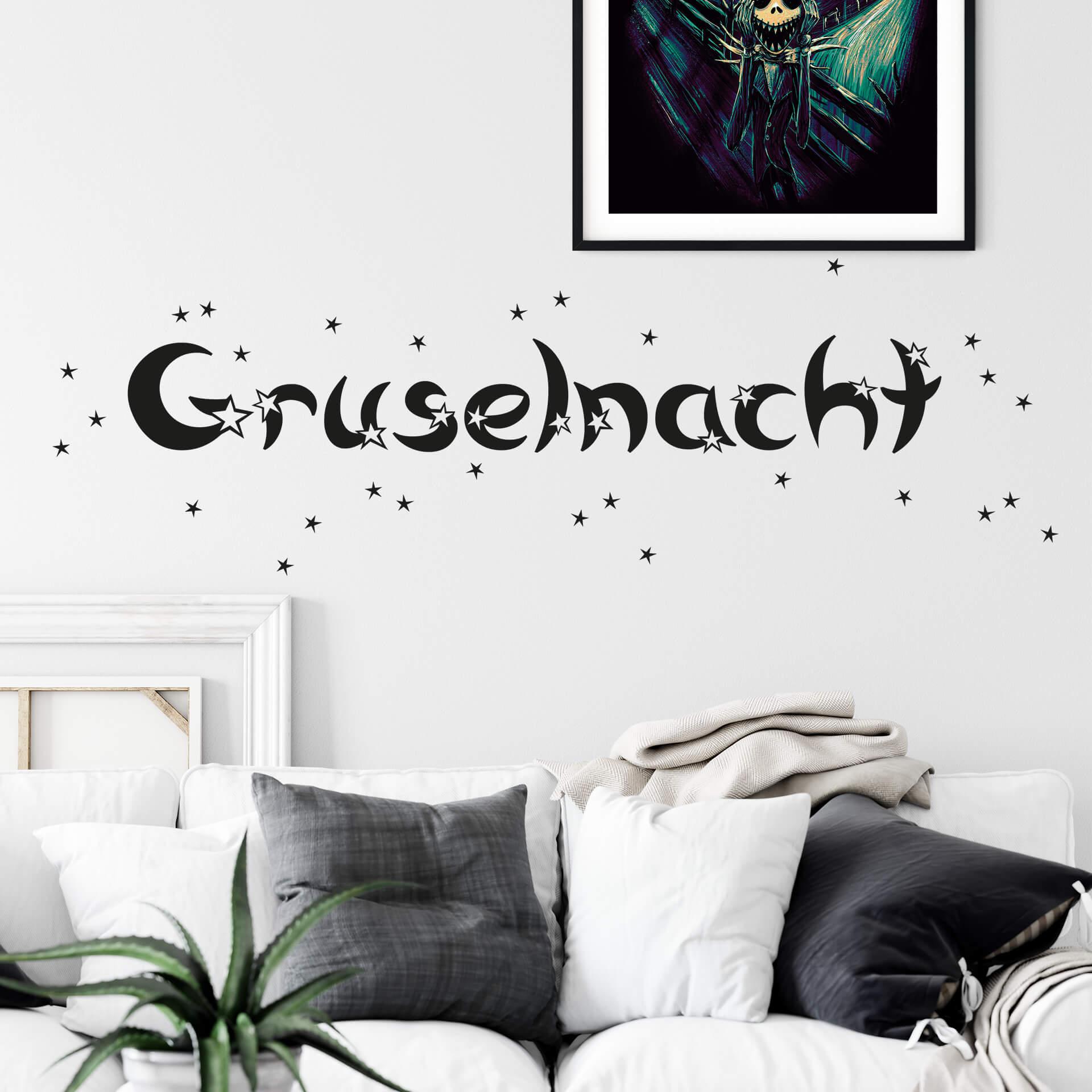 Wandtattoo Gruselnacht
