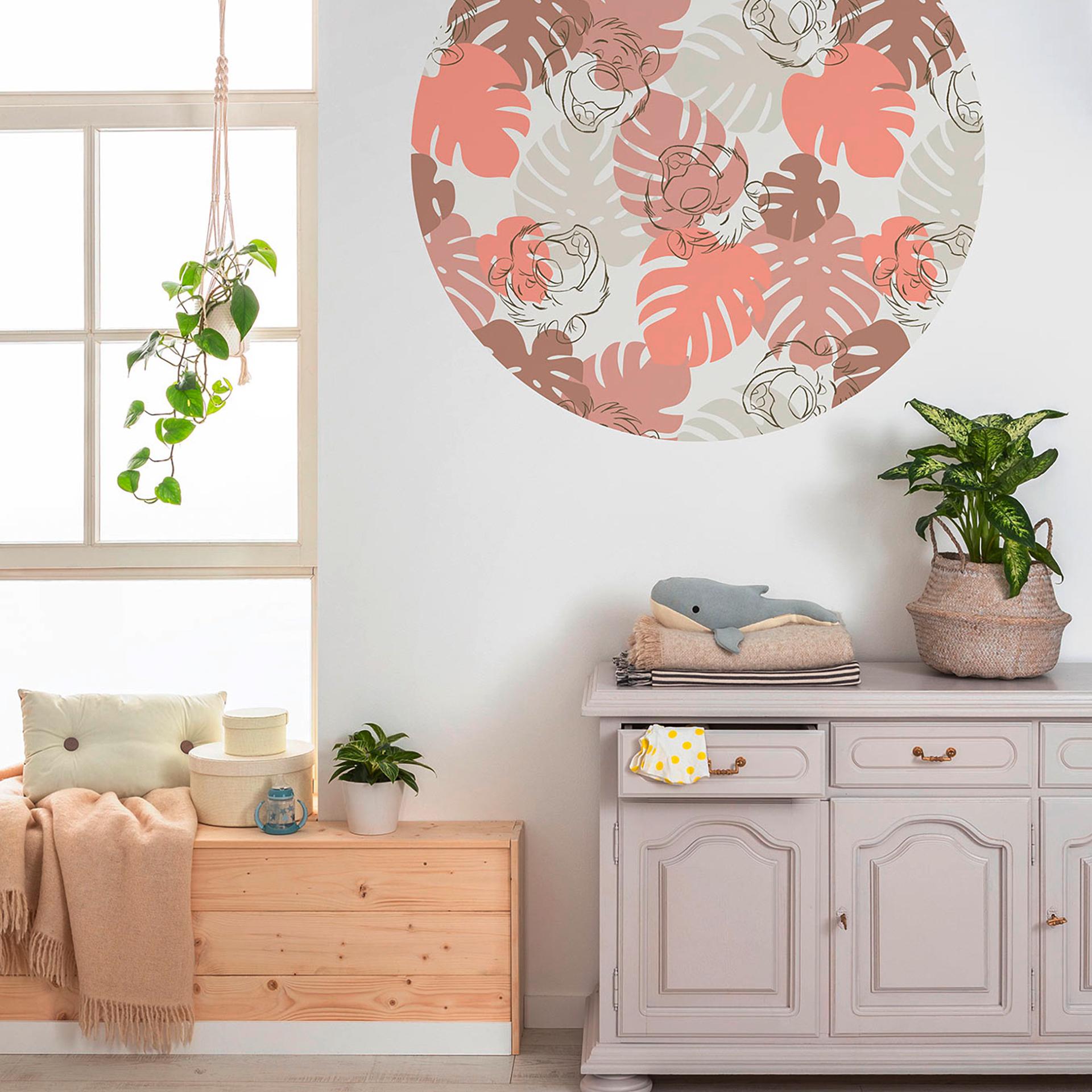 zelfklevend vlies behang - Jungle Joy - 125 x 125 cm