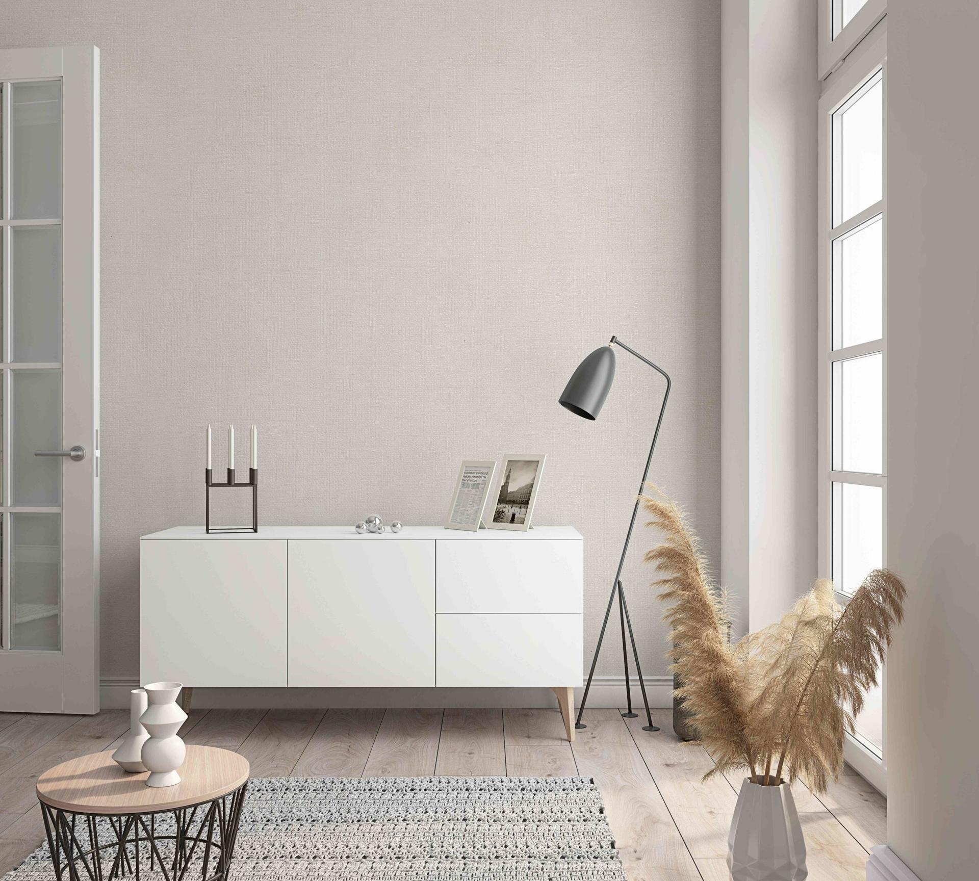 Effen behang, effen vliesbehang Shades grey