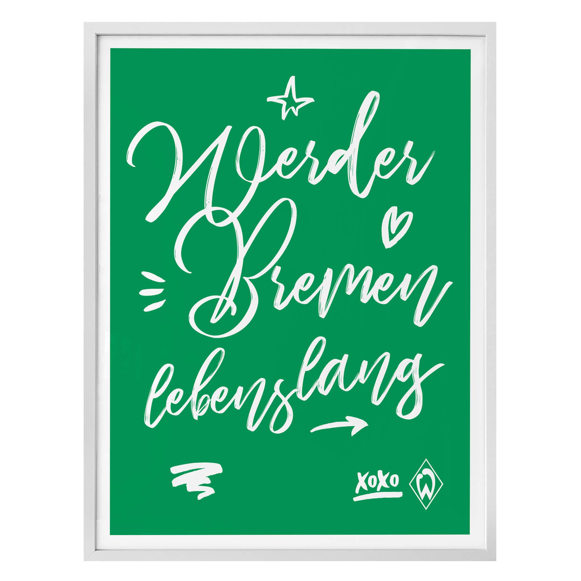 Póster Werder Bremen - Lifelong