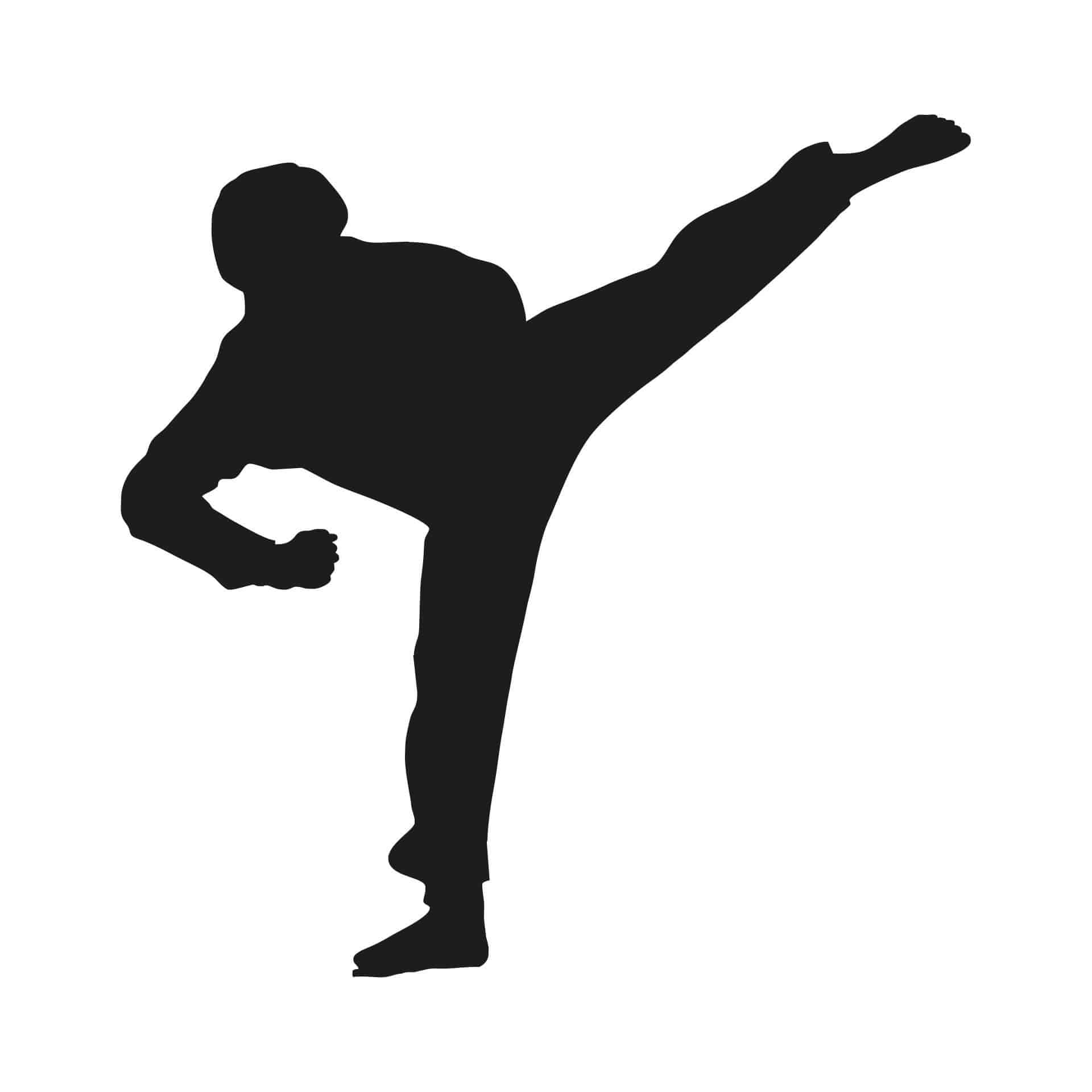 Wallsticker Kickbokser