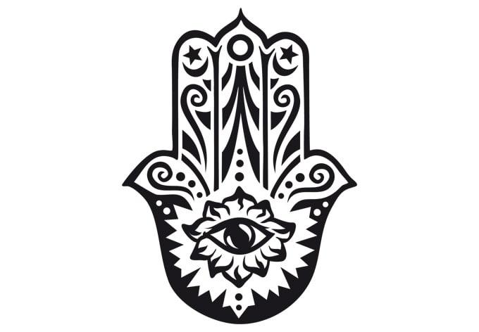 Adesivo murale - La mano di Fatima