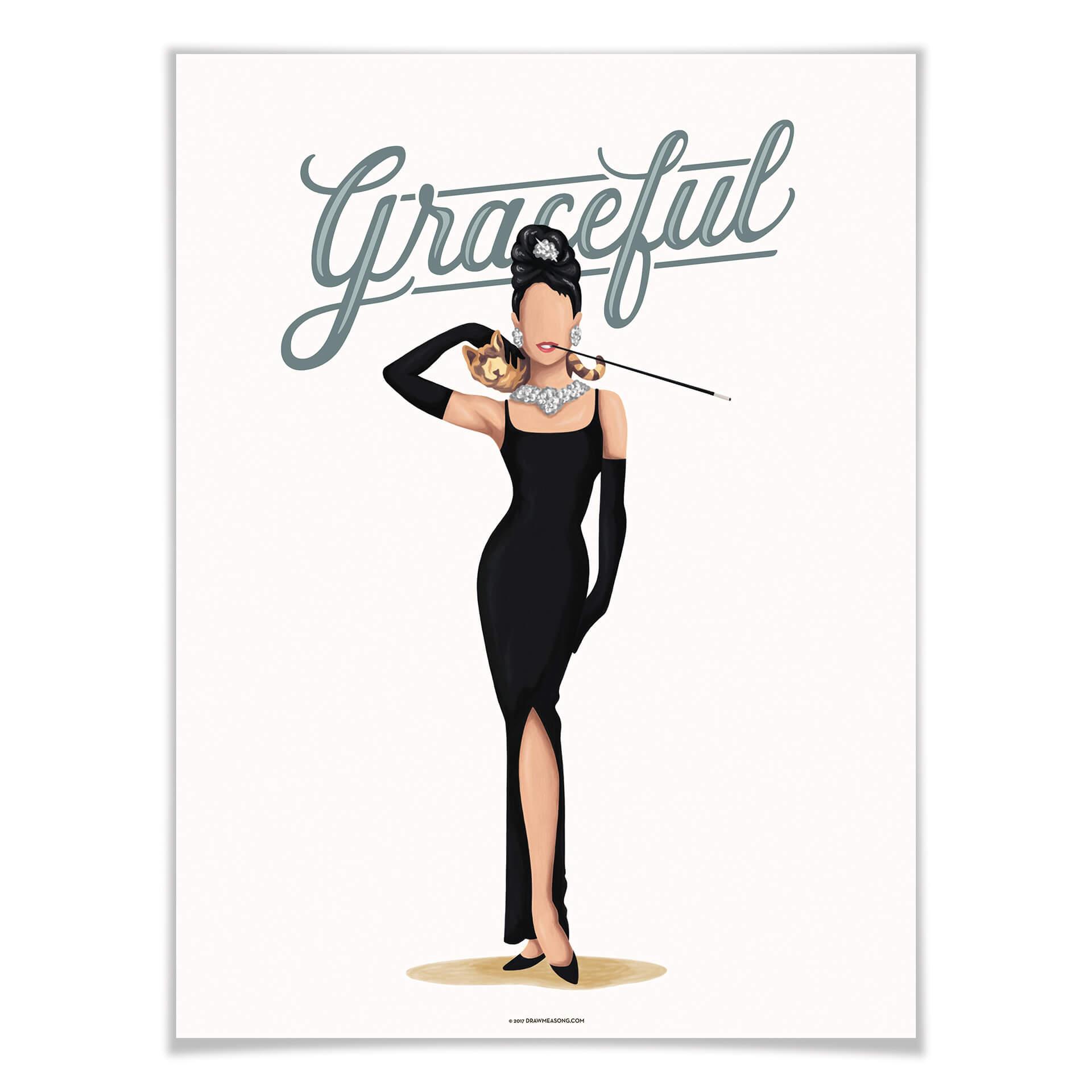 Plakat Tohmé - Audrey