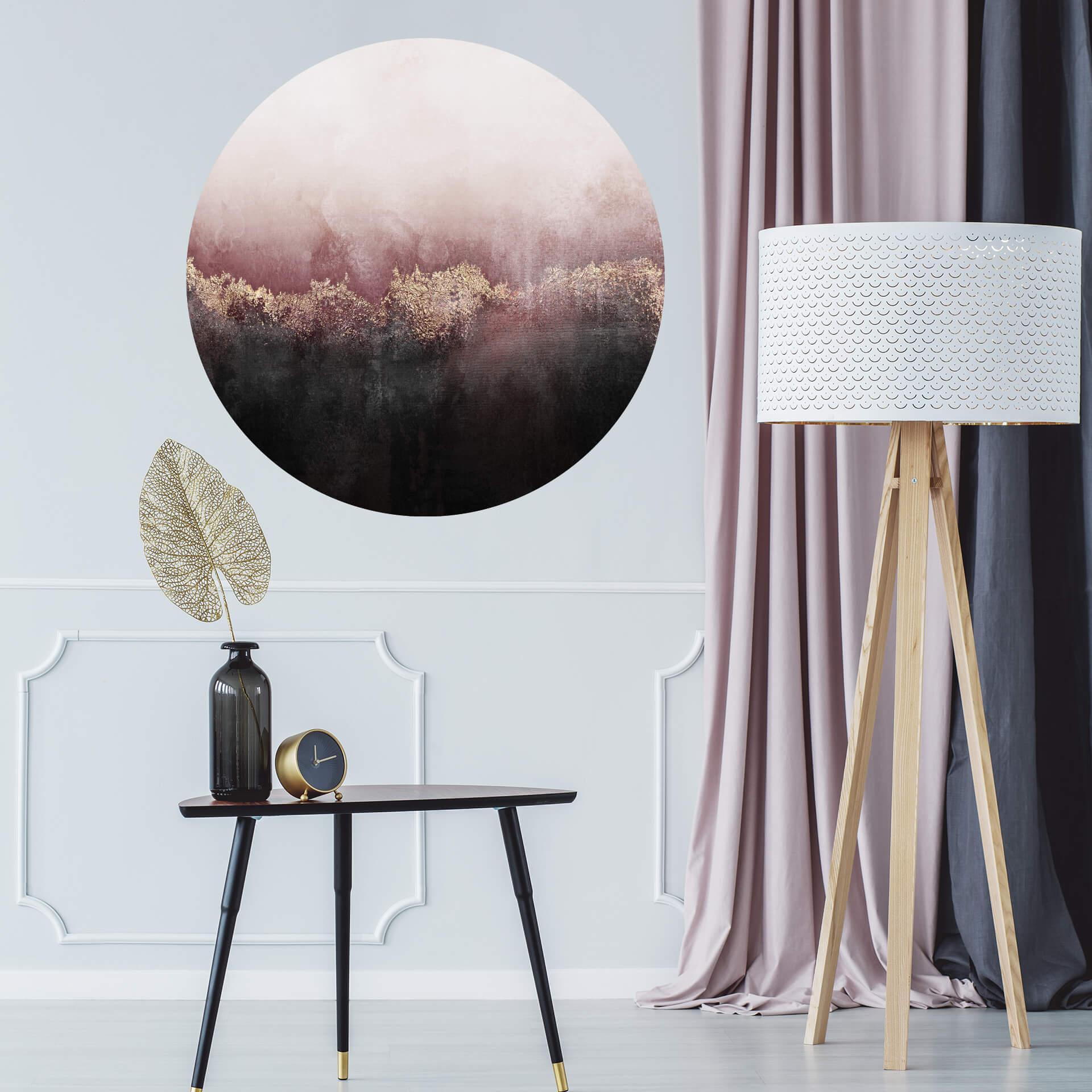 Adesivo murale Fredriksson - Cielo rosa