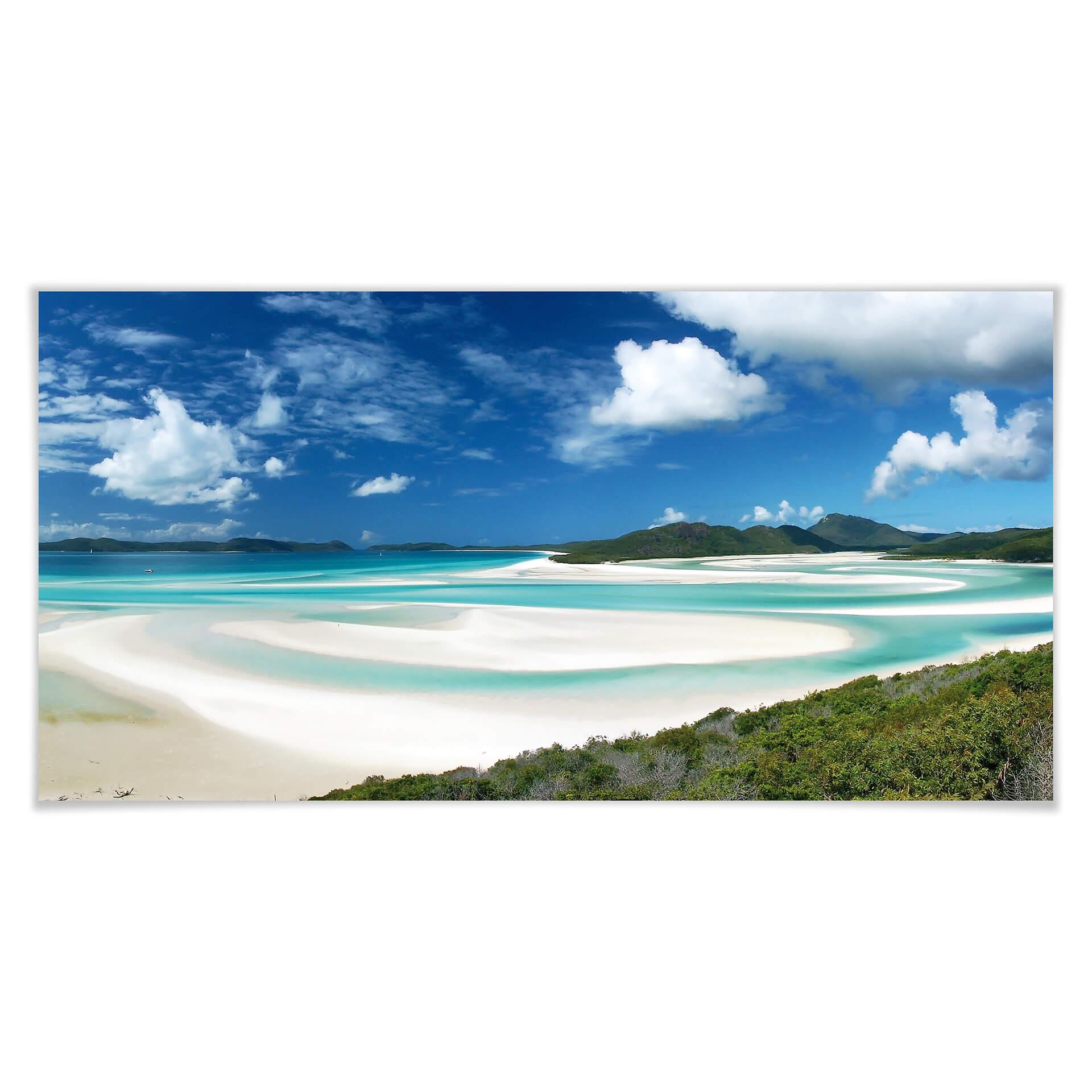 Poster - Whitehaven Beach - Panorama