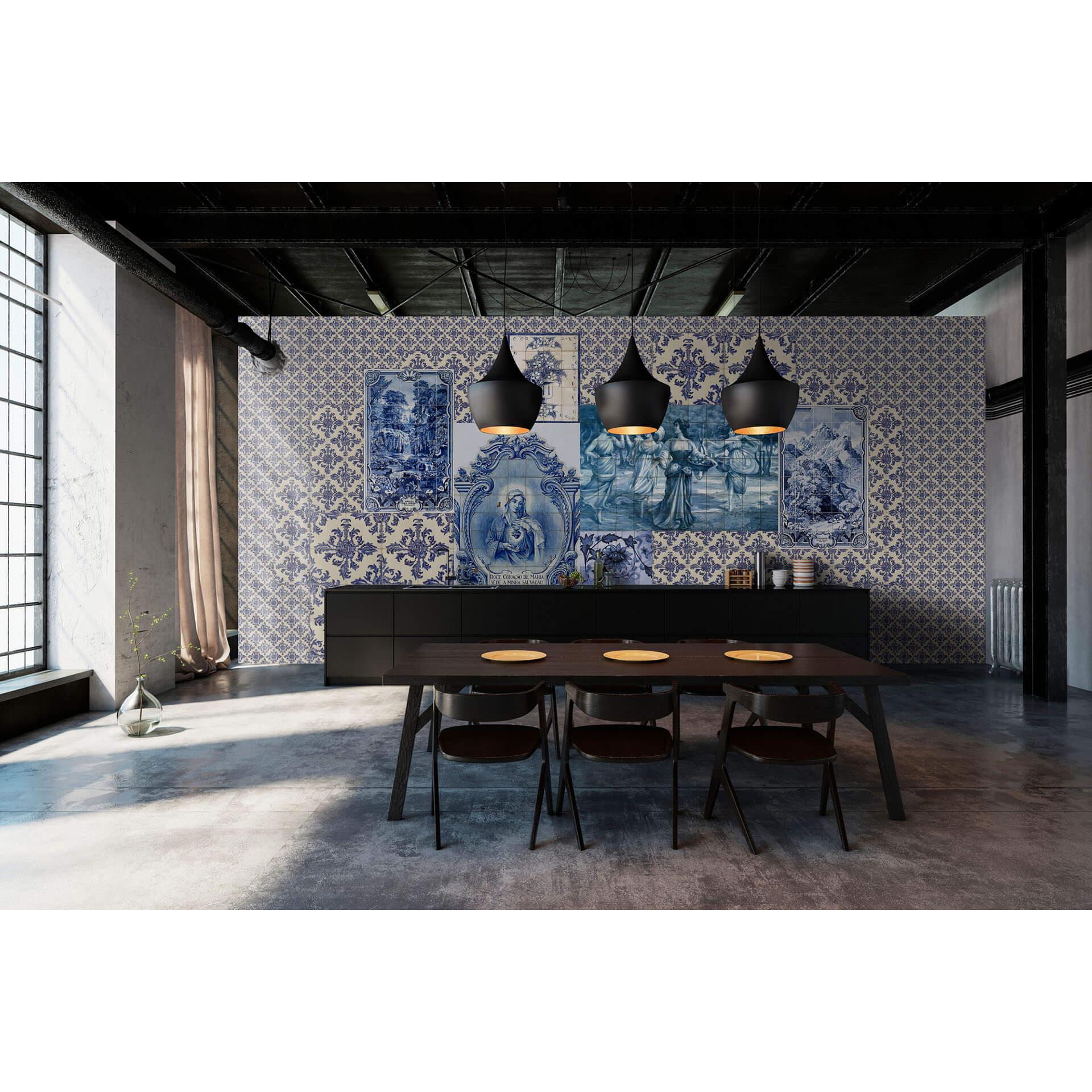Livingwalls Fototapet Walls by Patel 2 azulejos 1