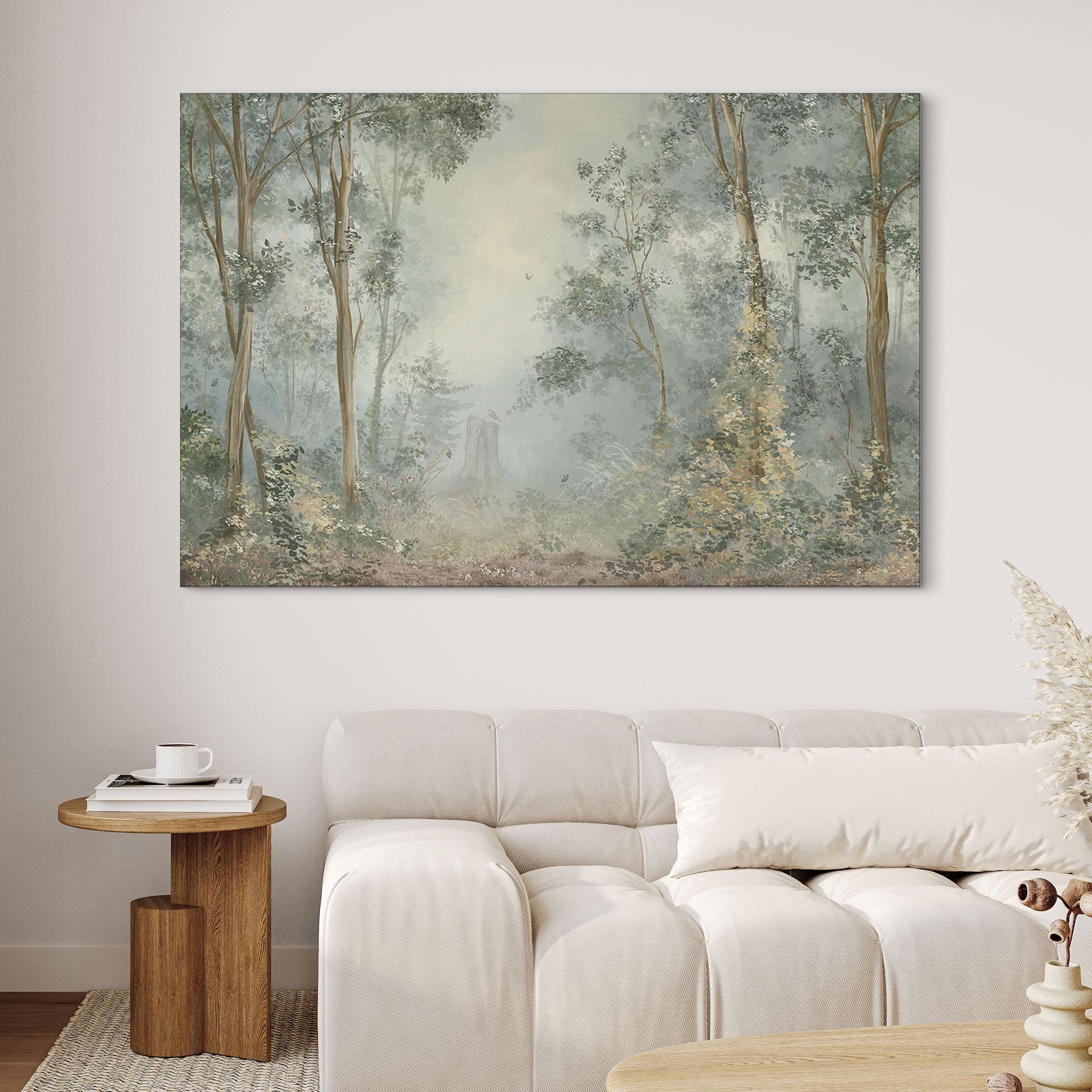 Wandbild Verwunschener Wald - Ms Tiff - Alu-Dibond