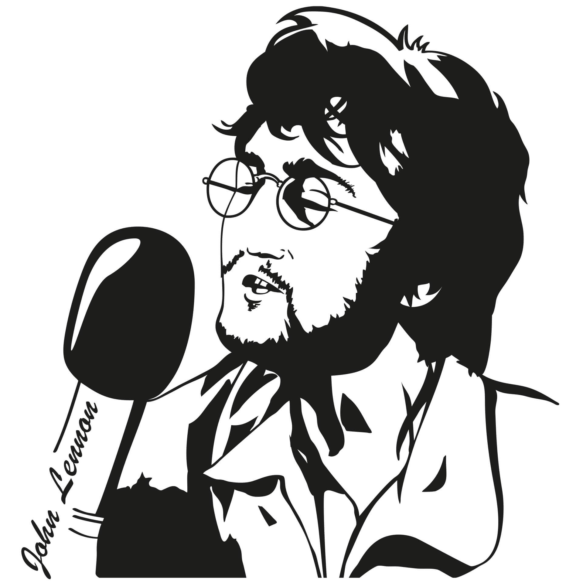 Wandtattoo John Lennon