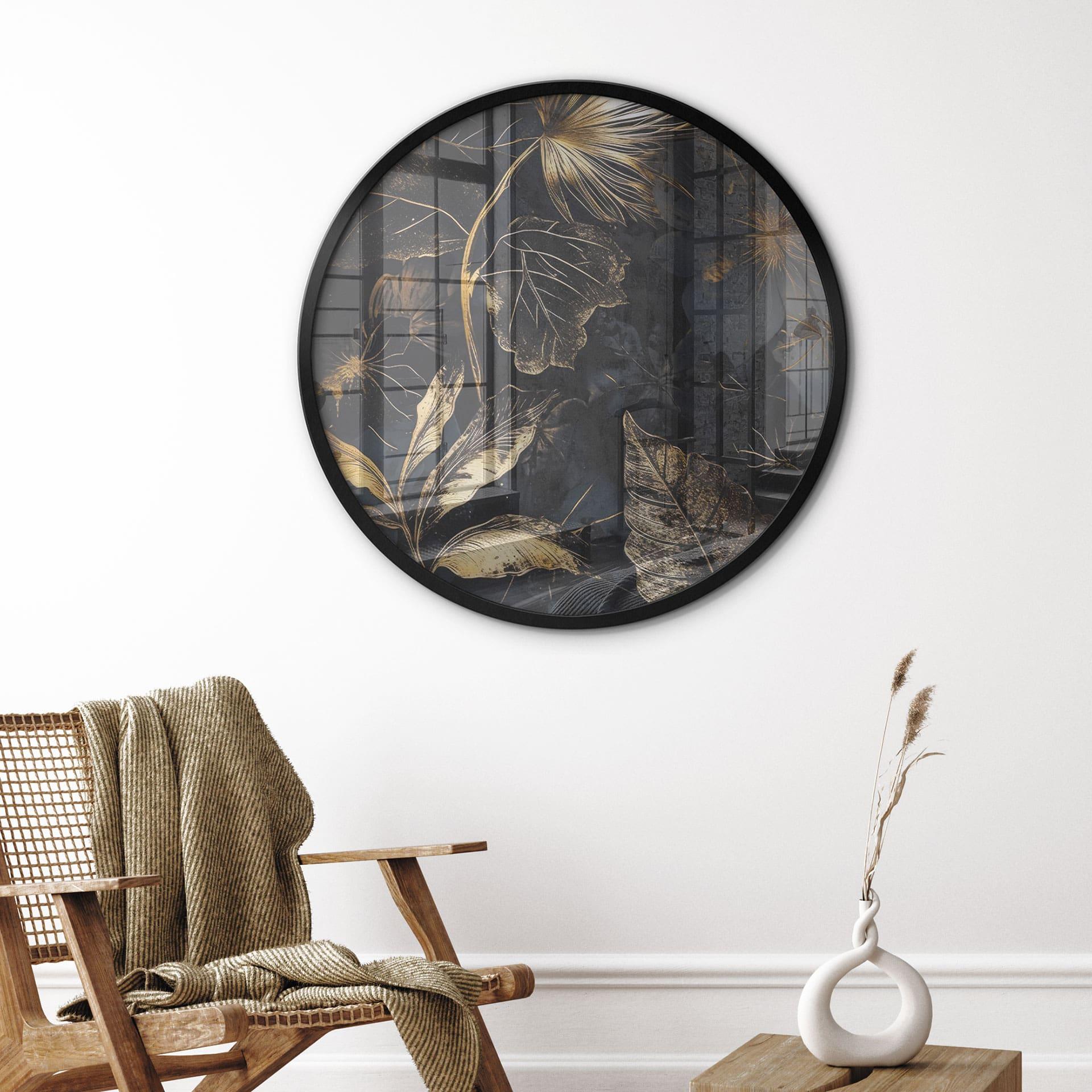 Plakat Planter i natten - Jaszke - Round