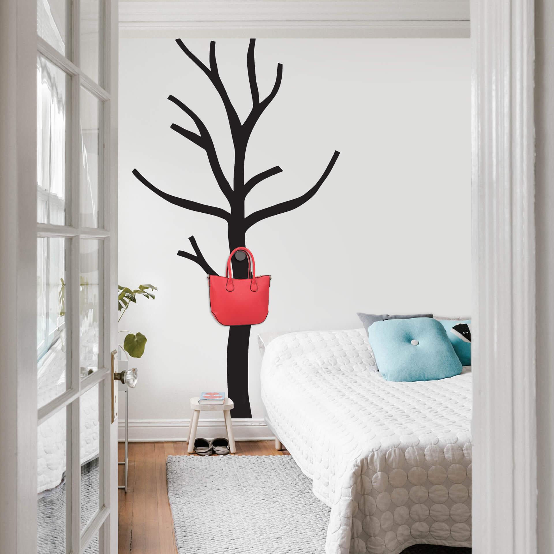 Muursticker Kale Boom + Wandhaken