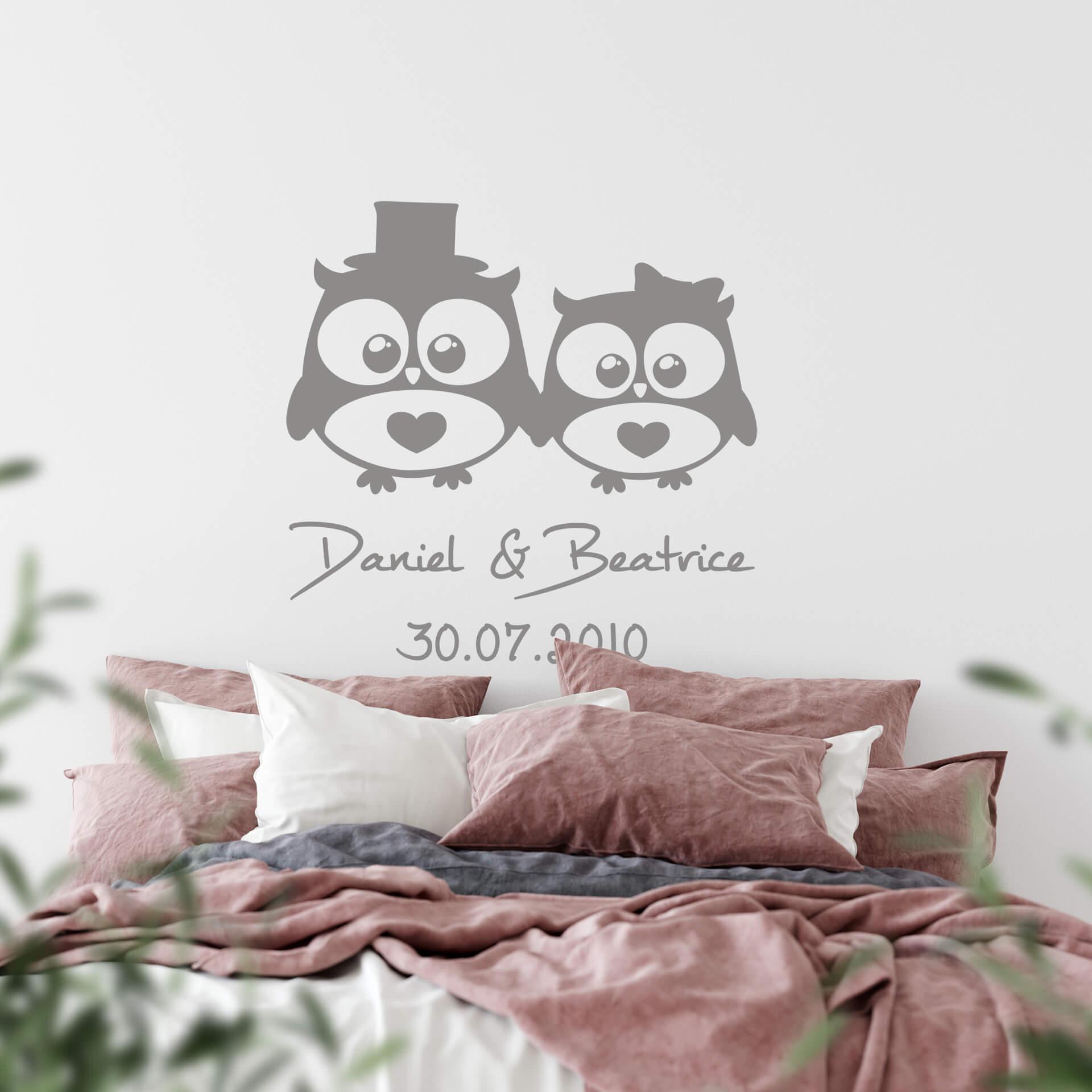 Wallsticker - + Navn Ugle Bryllup