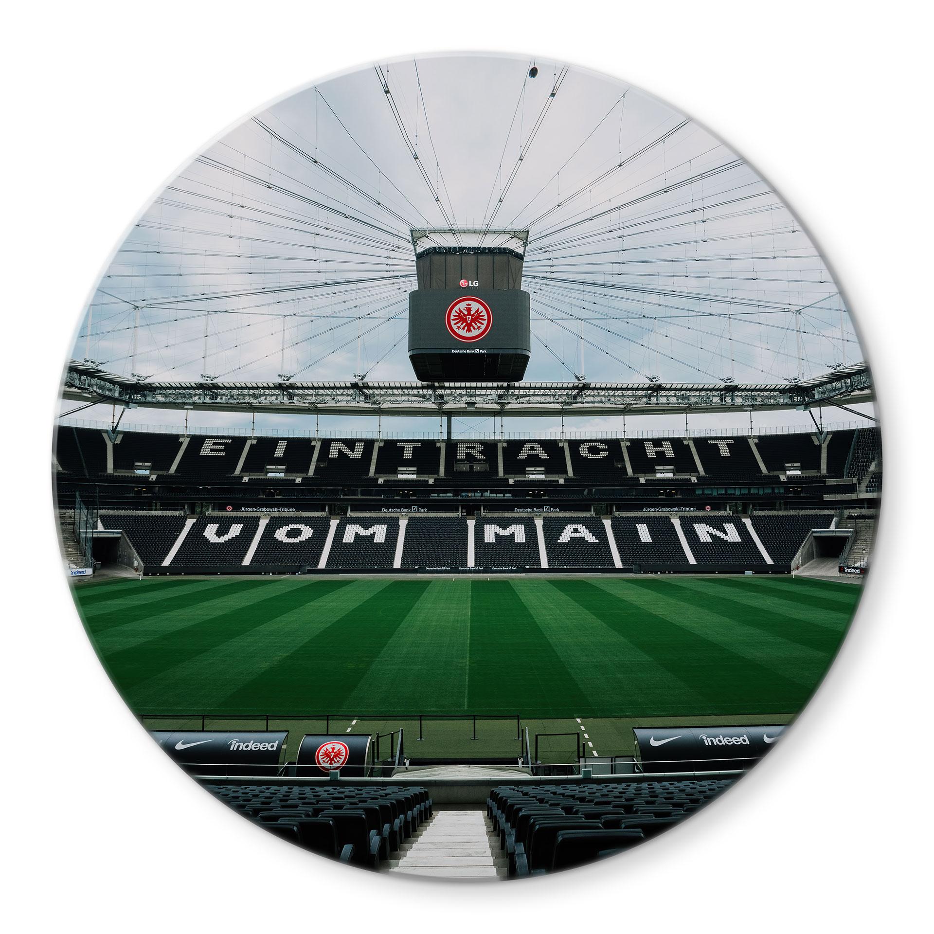 Glasbillede - Eintracht Frankfurt - Stadion Tribunen