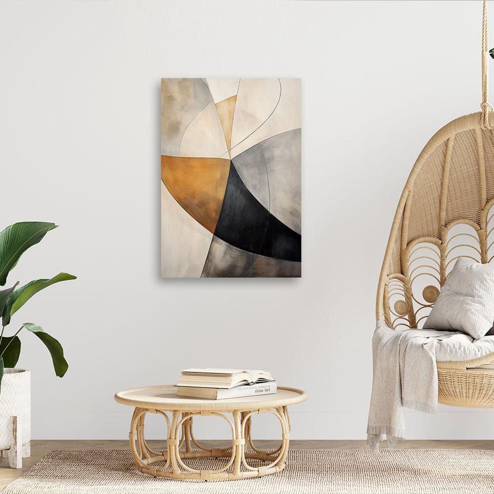 Canvasbillede, Moderne boho-komposition