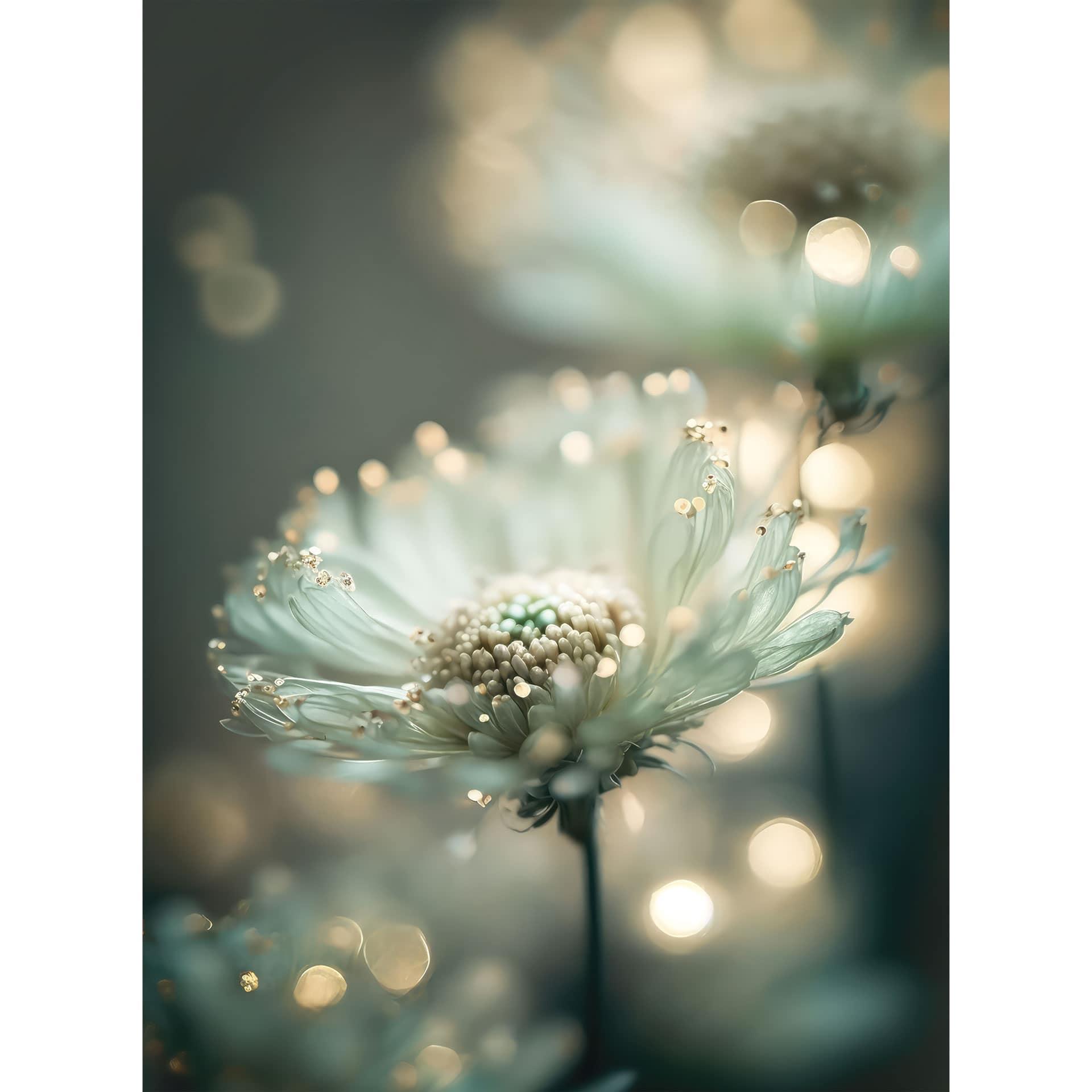 Fijne fonkeling van bloesems | Romantisch bloemenbehang - Treechild
