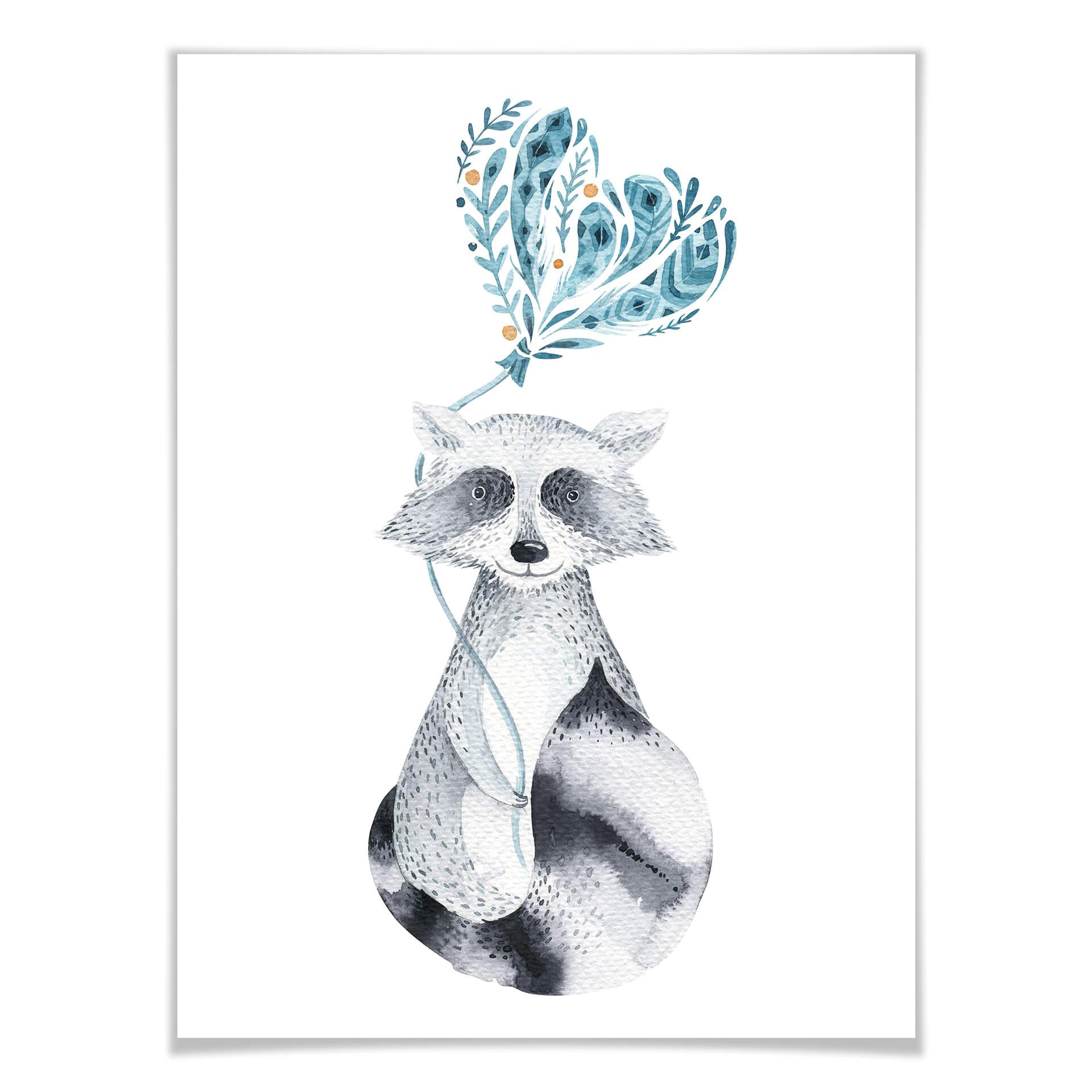 Póster Kvilis - Mapache 03