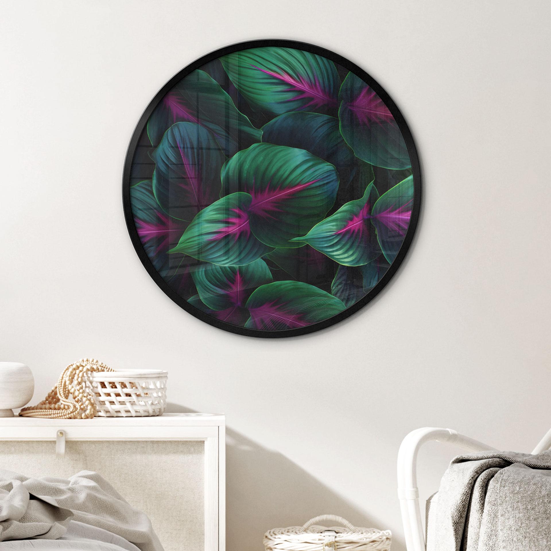 Plakat Farverige jungleplanter - Paksoylu