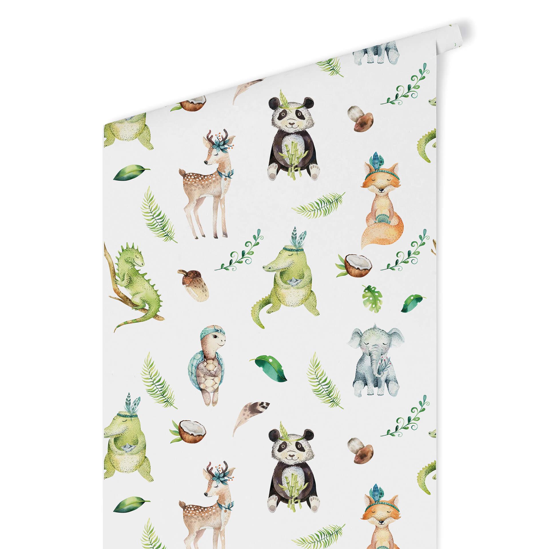 Patroonbehang Kristina Kvilis – Wild Animals