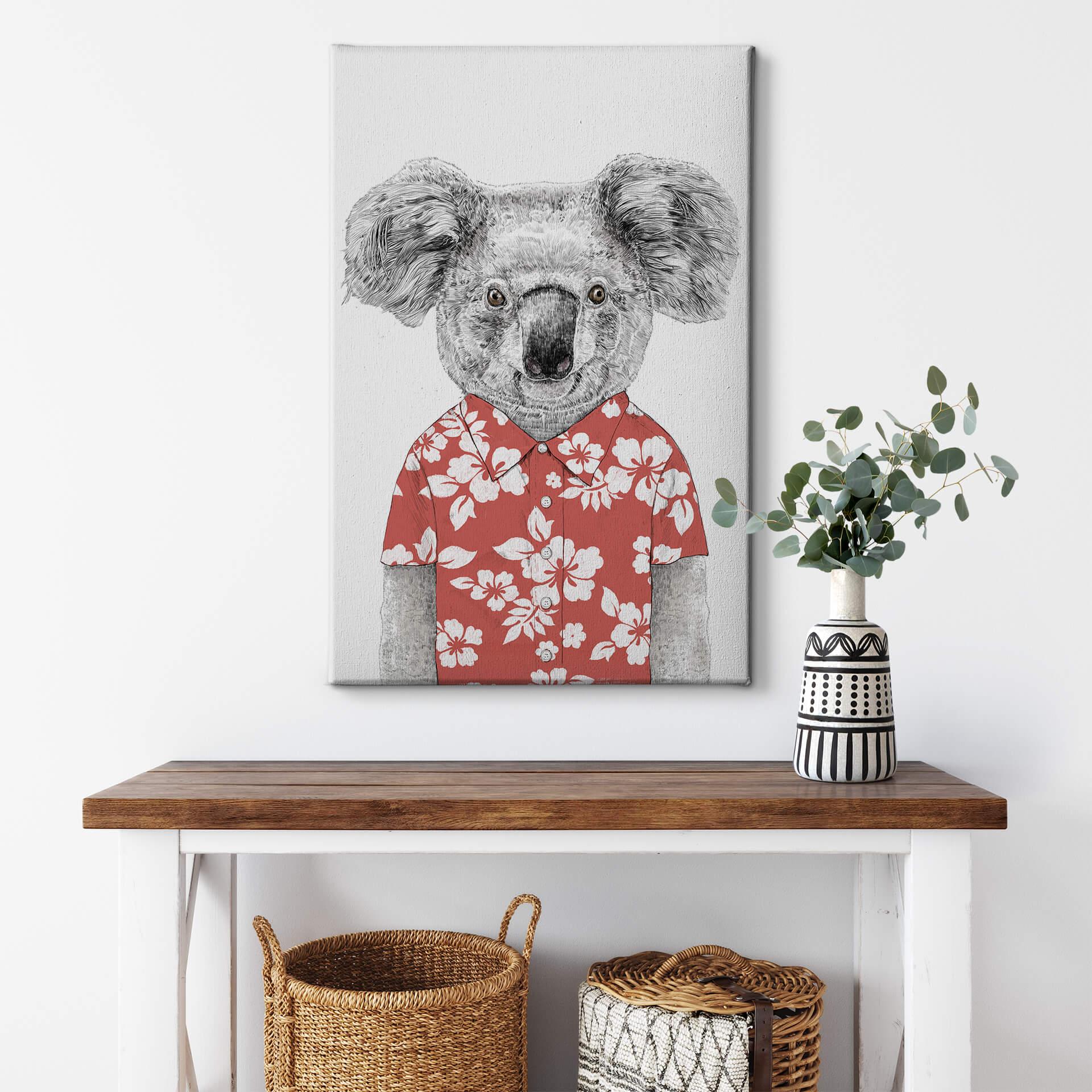 Lienzo Solti - Koala en verano