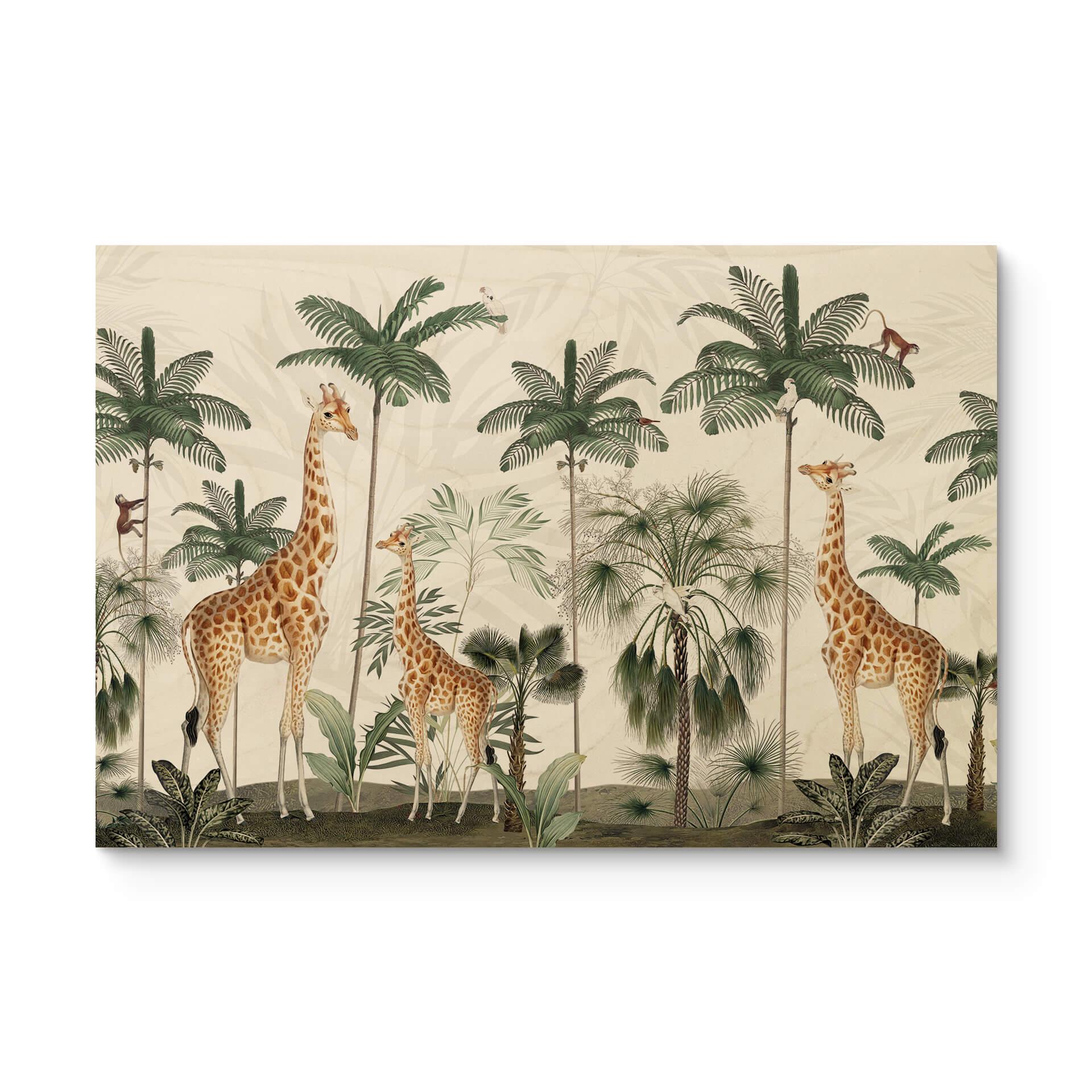 Billede af træ Kikki Belle - Girafferne