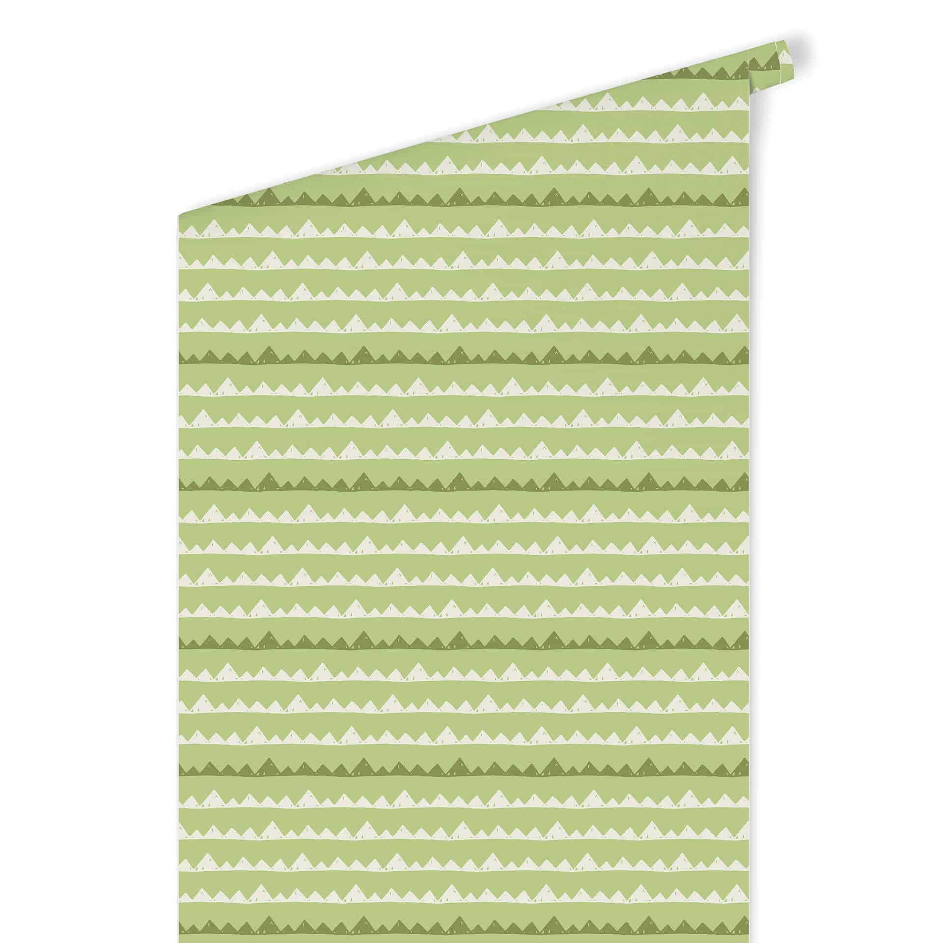 Patroonbehang Adventure - groen