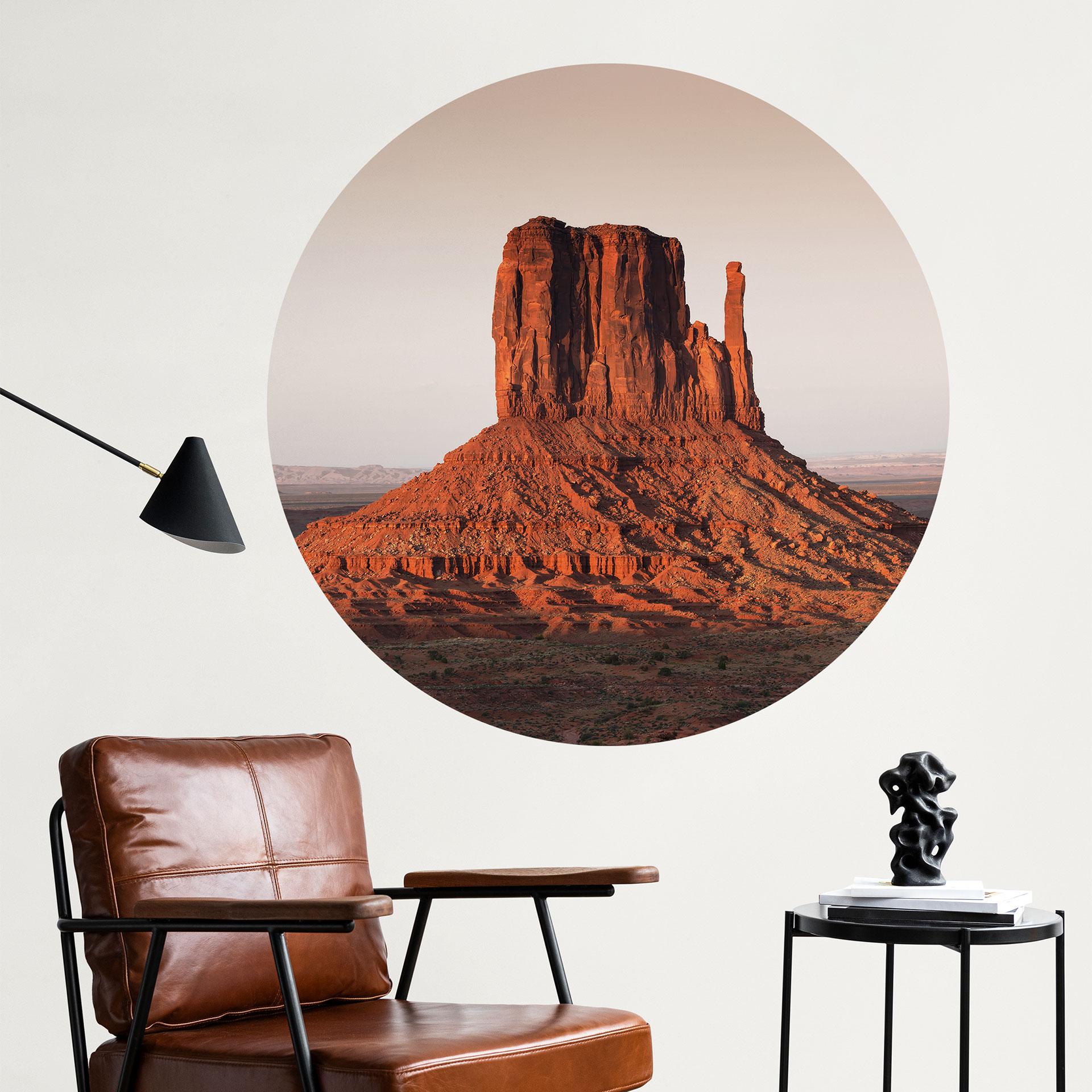 Wallsticker-klippeformation i Monument Valley - Hugonnard - Round