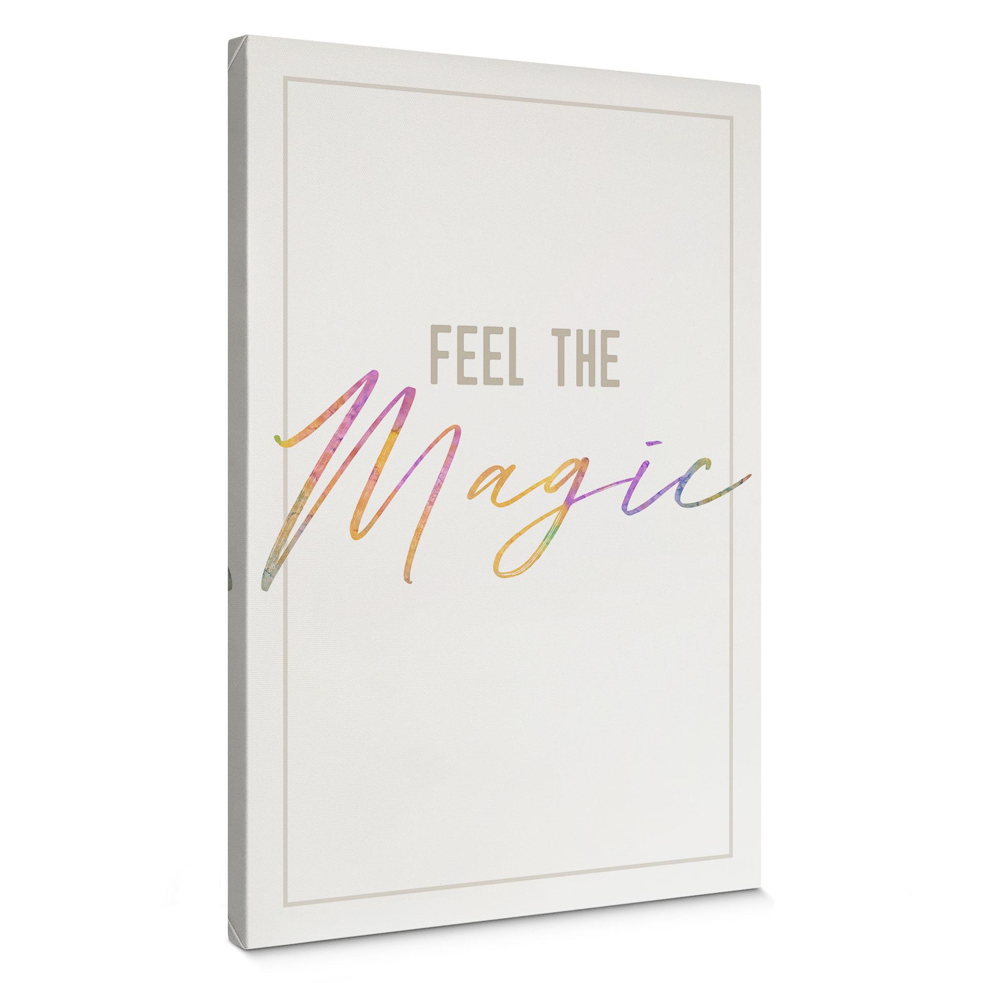 Lærredsprint - Feel the magic
