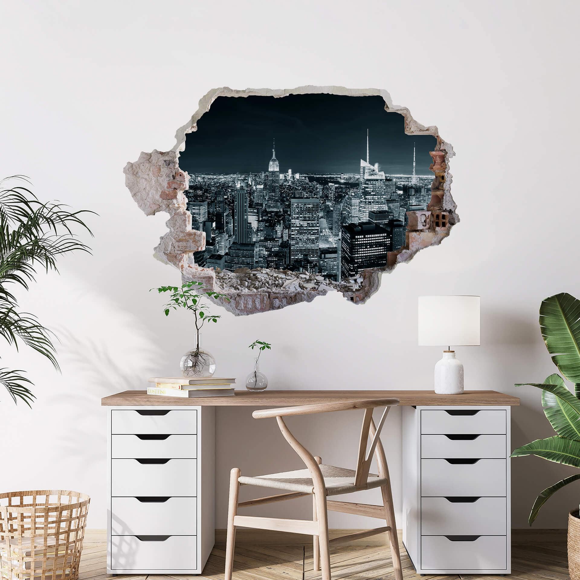 3D Wallsticker New York at Night 2