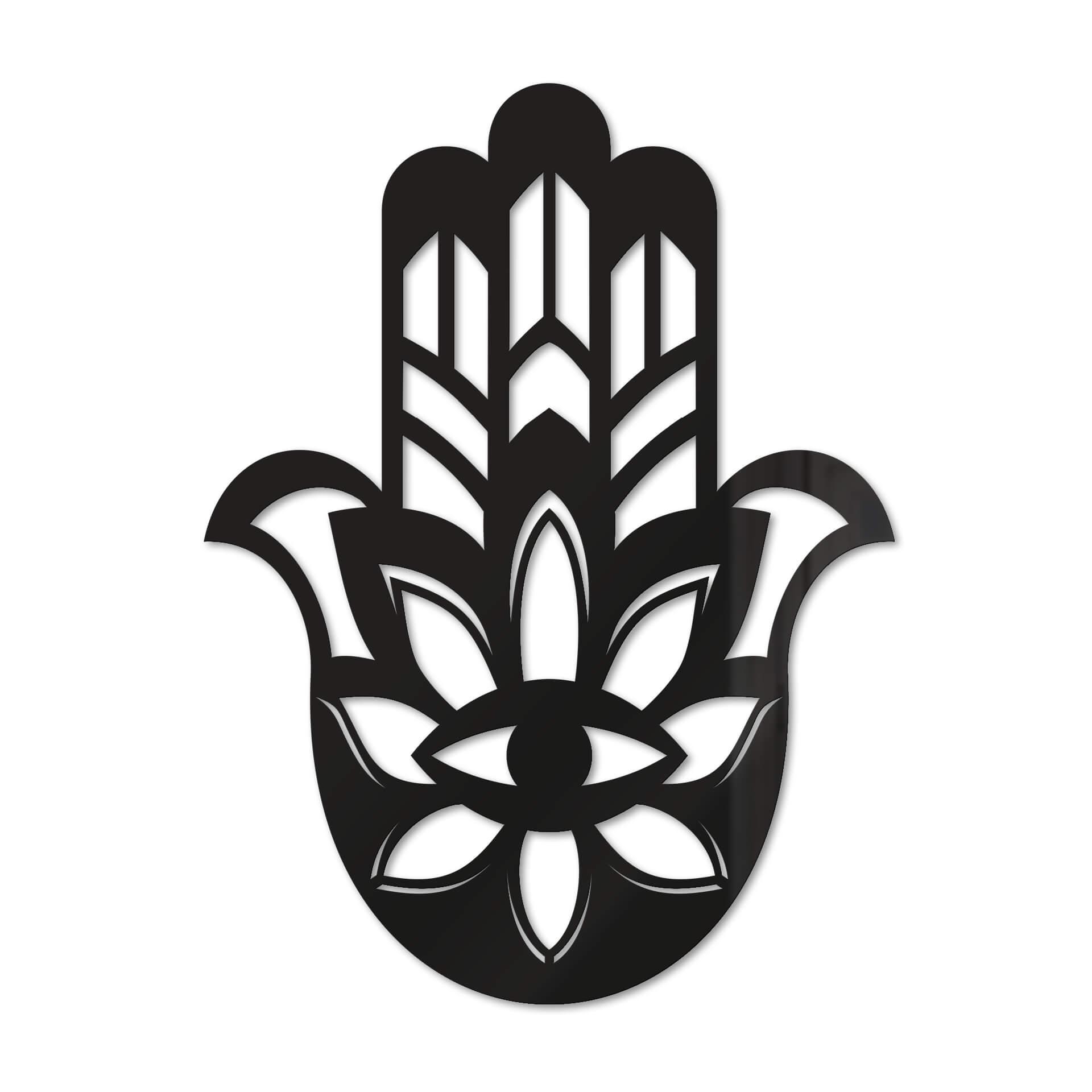 Acryldeko Yoga Hamsa Hand