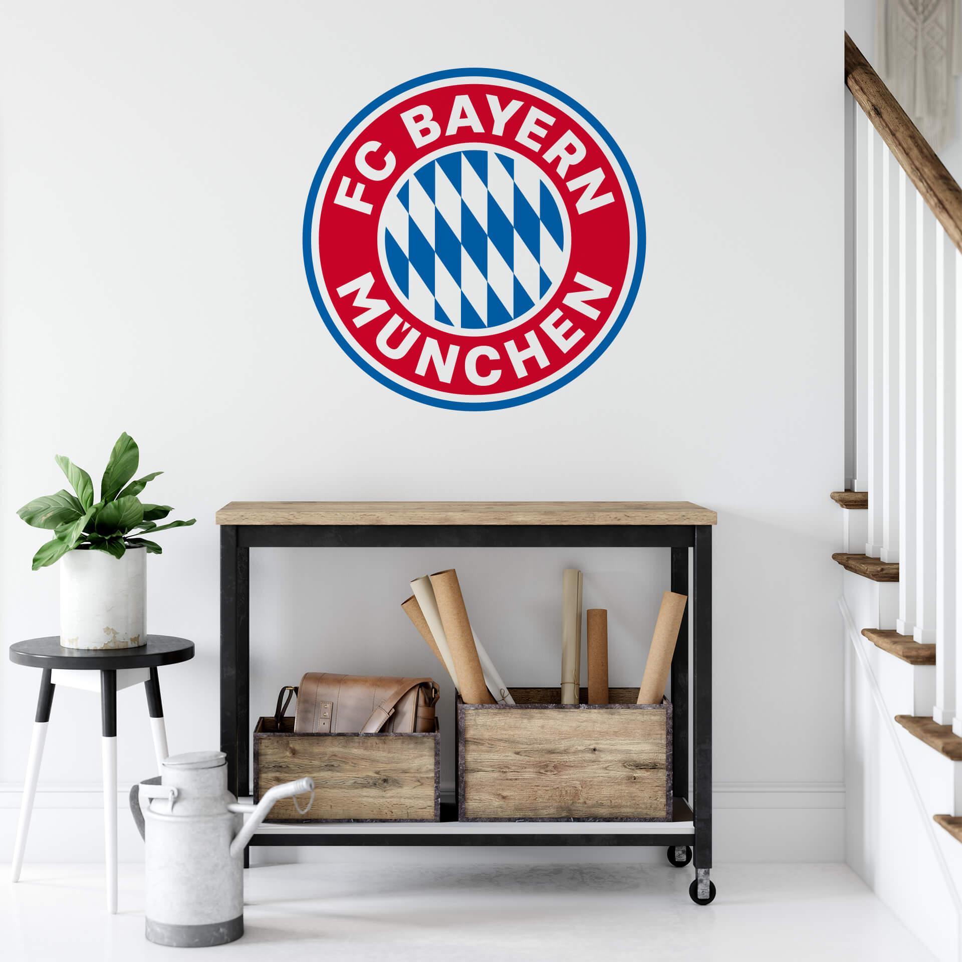 Muursticker Bayern München - Logo zonder sterren