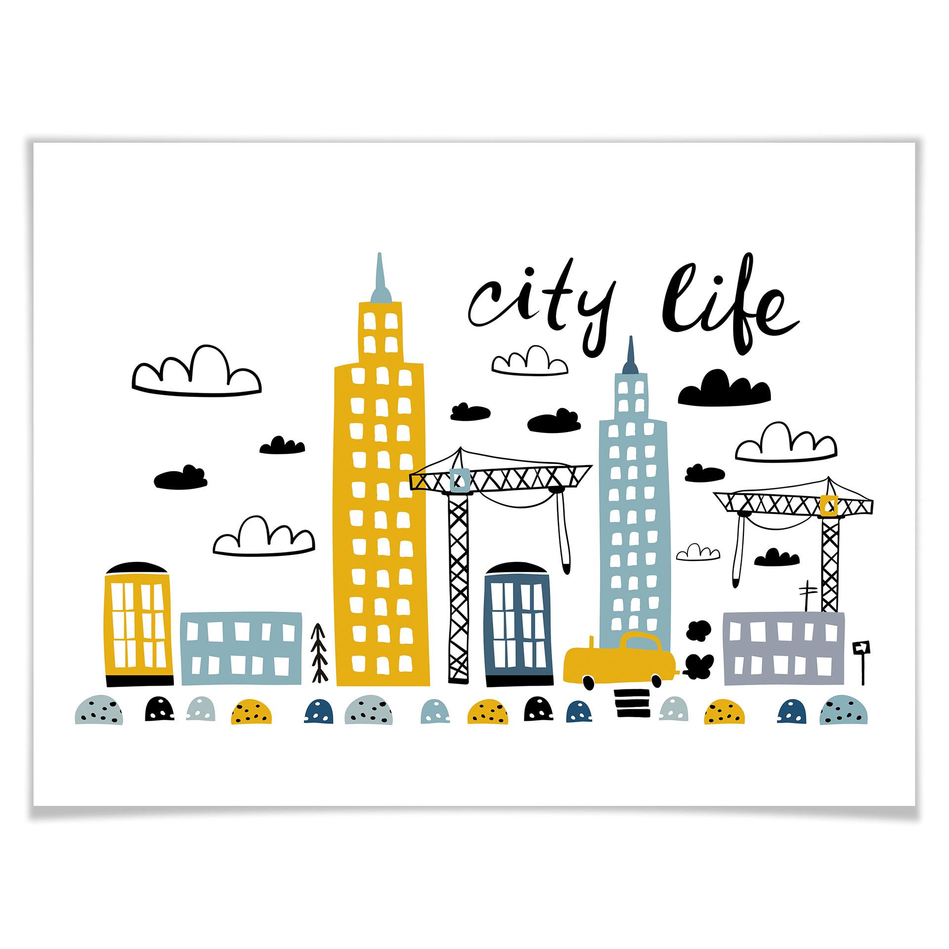 Póster - Vida en la ciudad