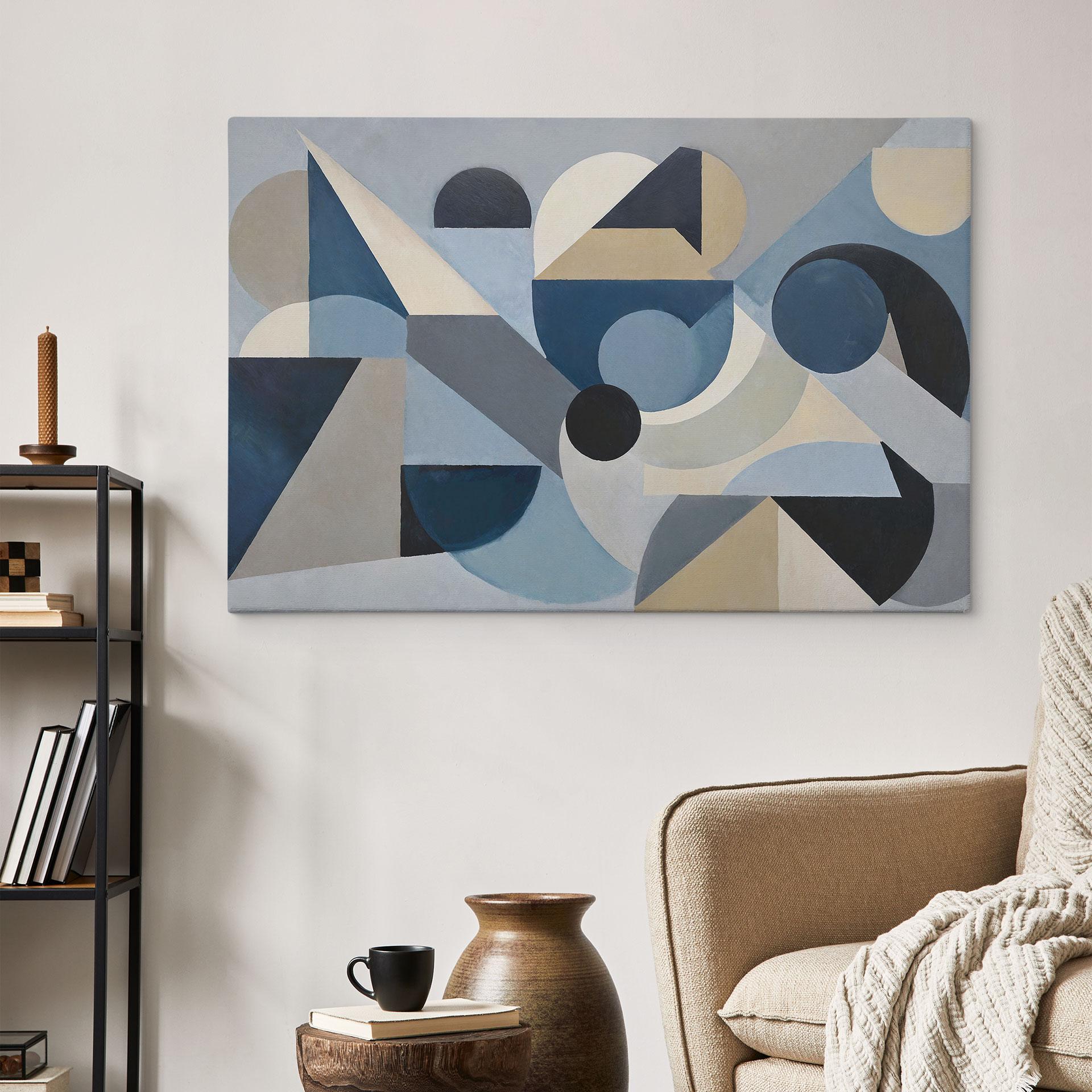 Quadro su Tela Avant Pulse - Forme Geometriche - Sir Edward x Grigory Gladarev
