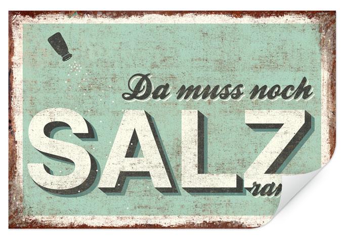 Wallprint W - Da muss noch Salz ran