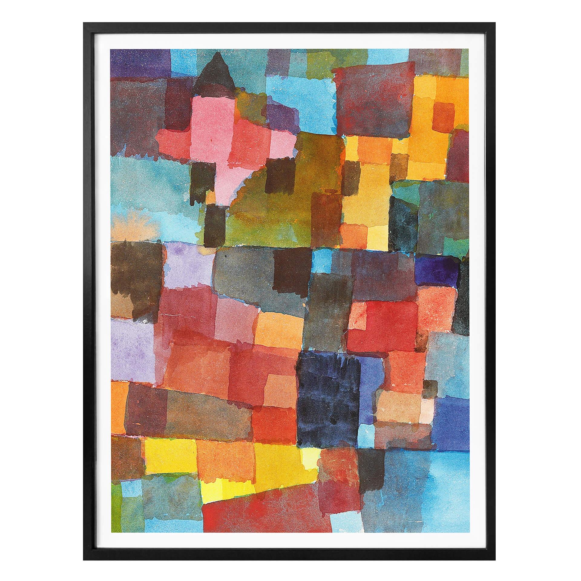 Plakat - Klee - Rumlige arkitektur
