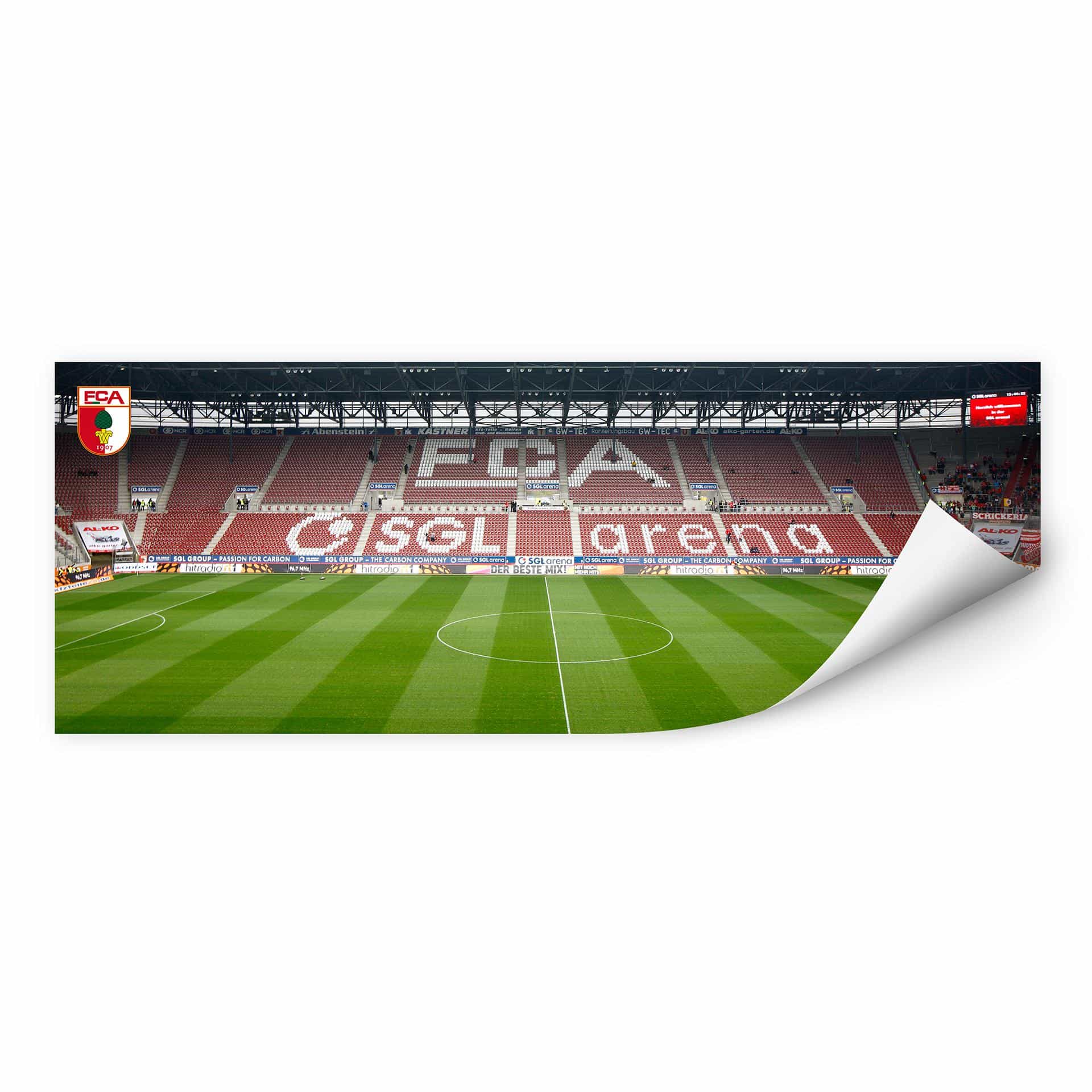 Wallprint W - FC Augsburg Stadion Tribüne Panorama