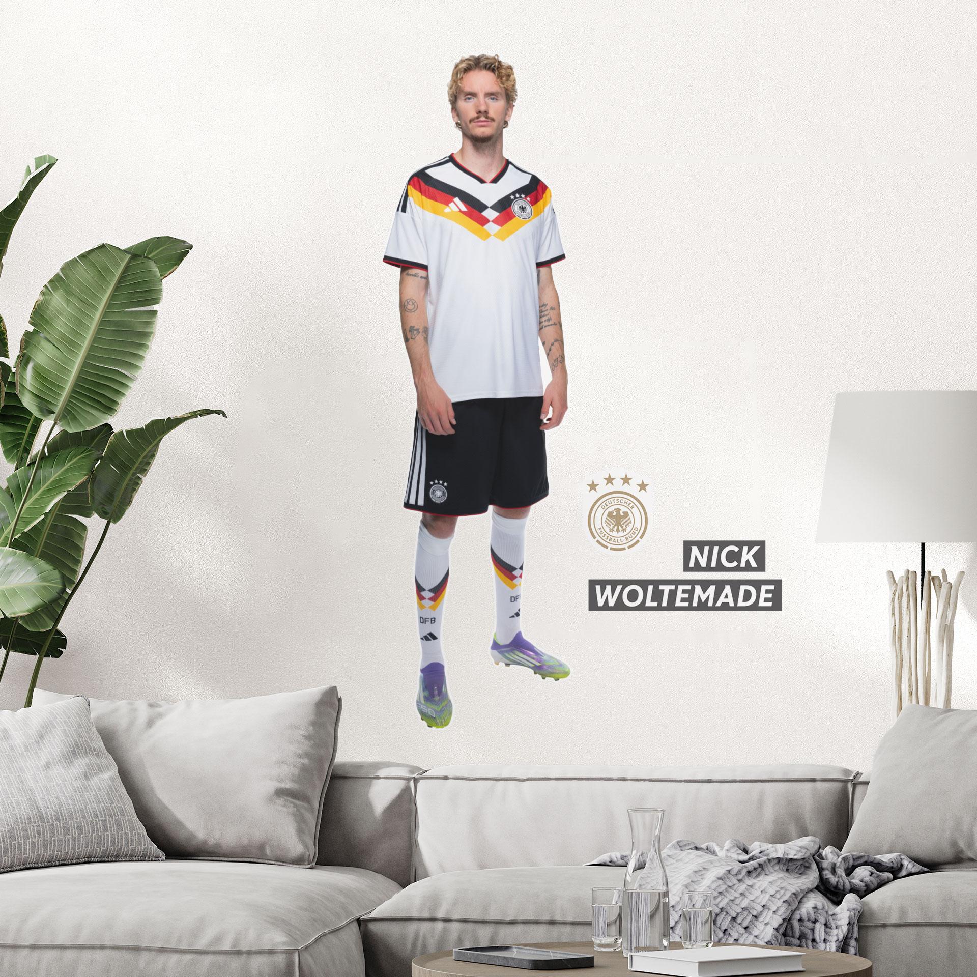 DFB Sticker WM 2026, Wandtattoo Nick Woltemade