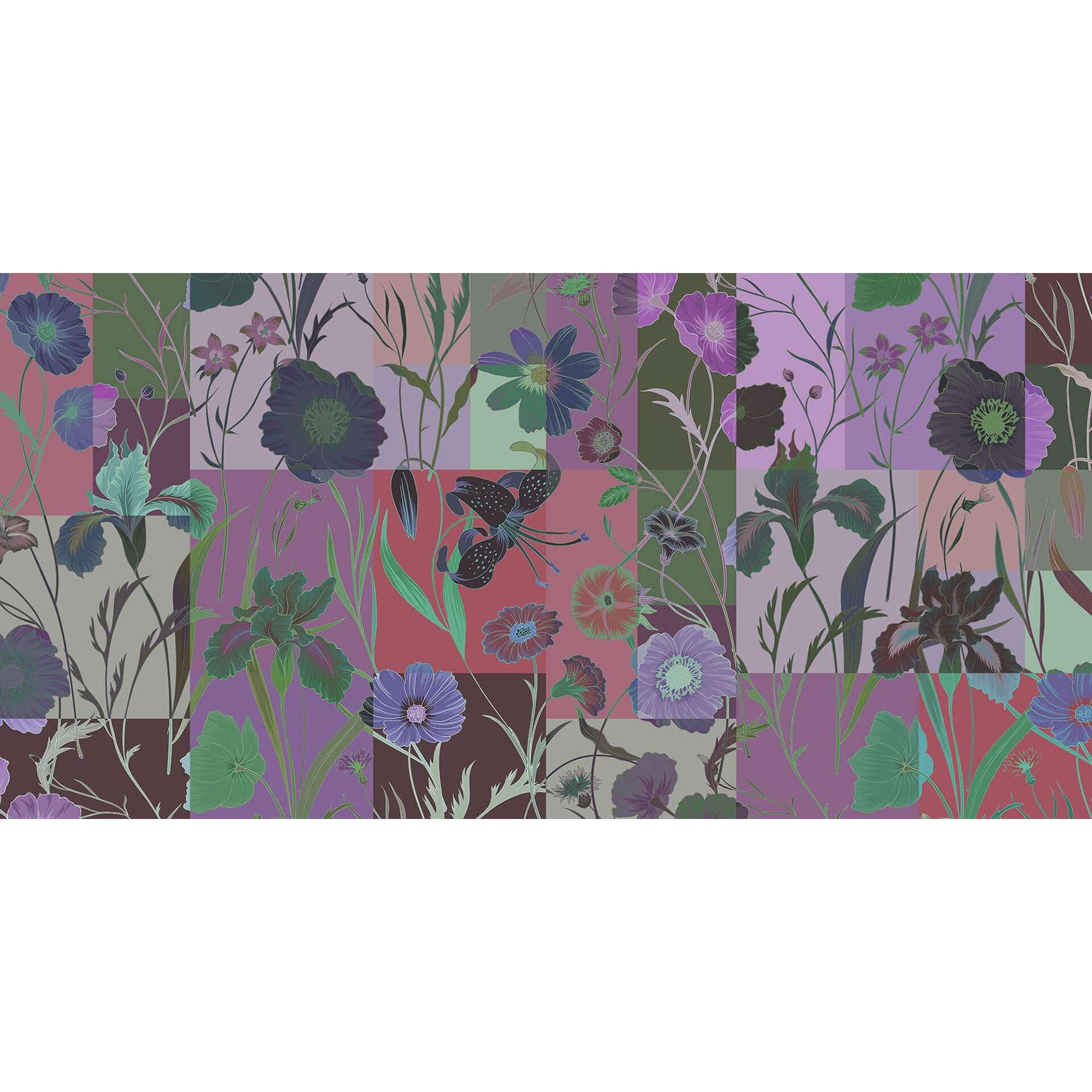 Livingwalls Fotobehang Walls by Patel 2 floral patch 1