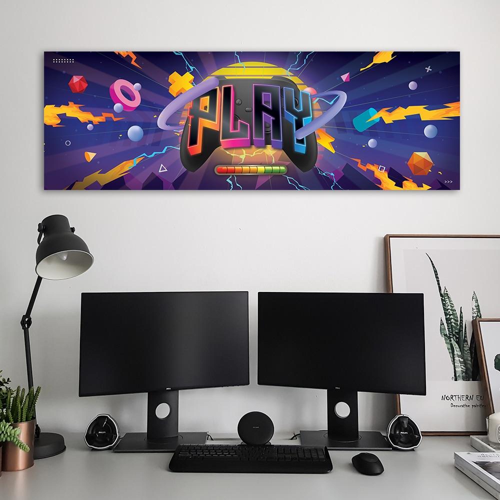 Canvasbillede, spilsymboler