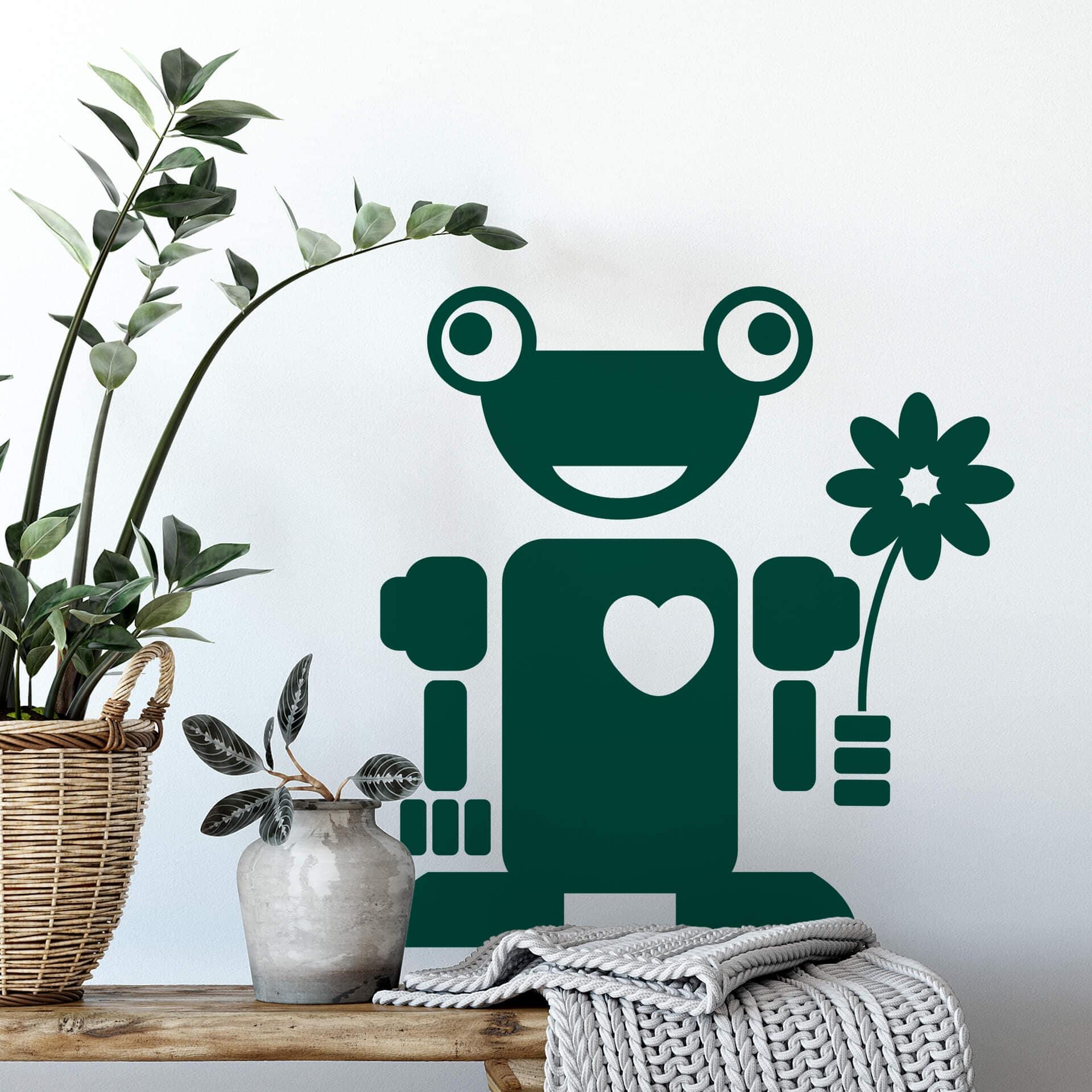 Robot Lenni wallsticker
