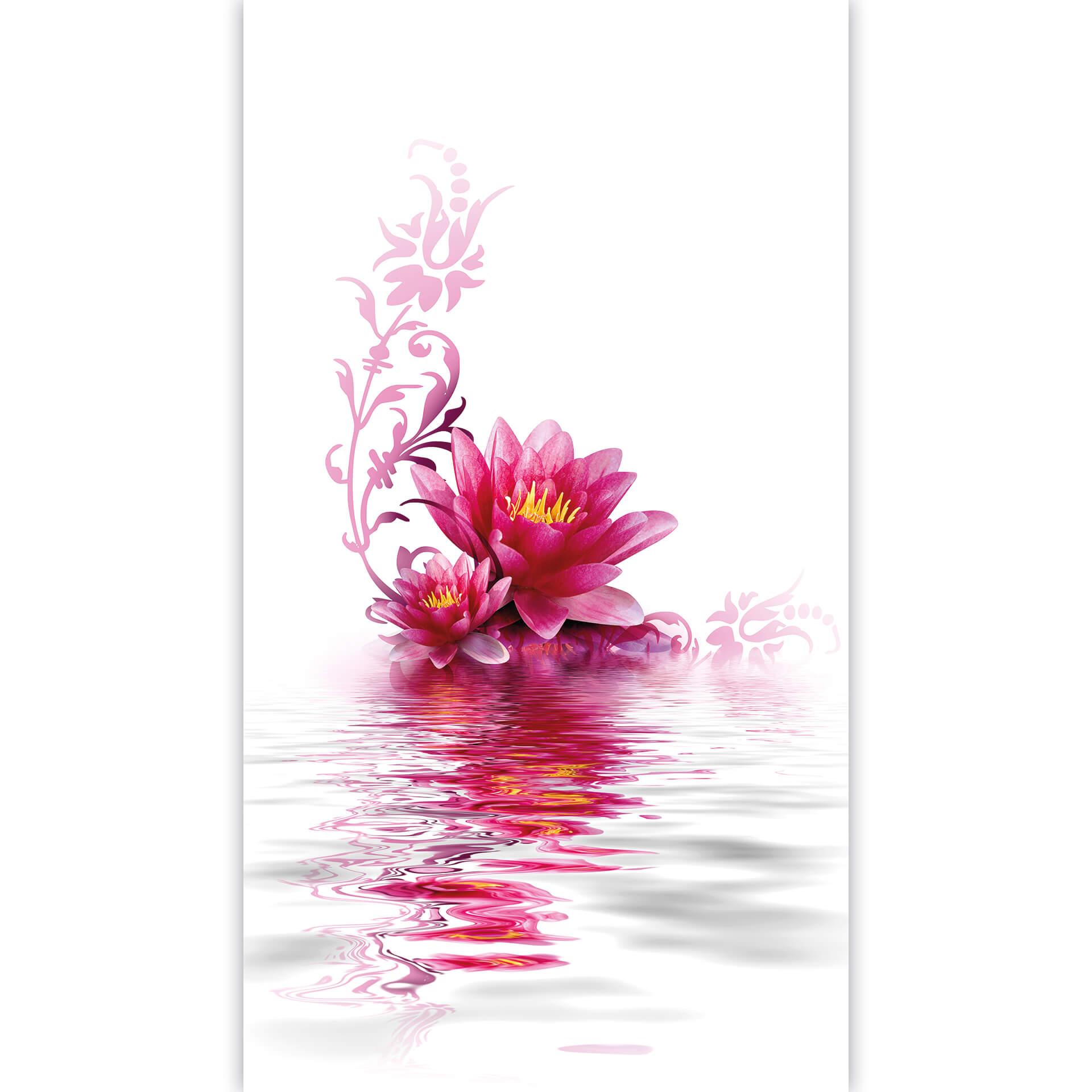 Fotobehang Drijfbloemen