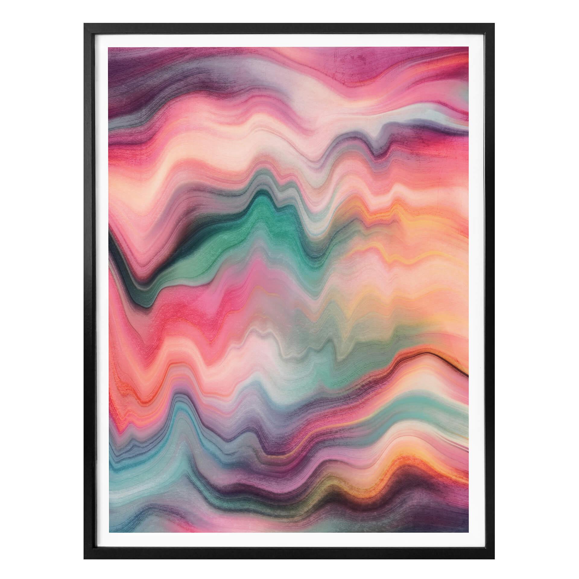 Plakat - Frederiksson - Rainbow Marble