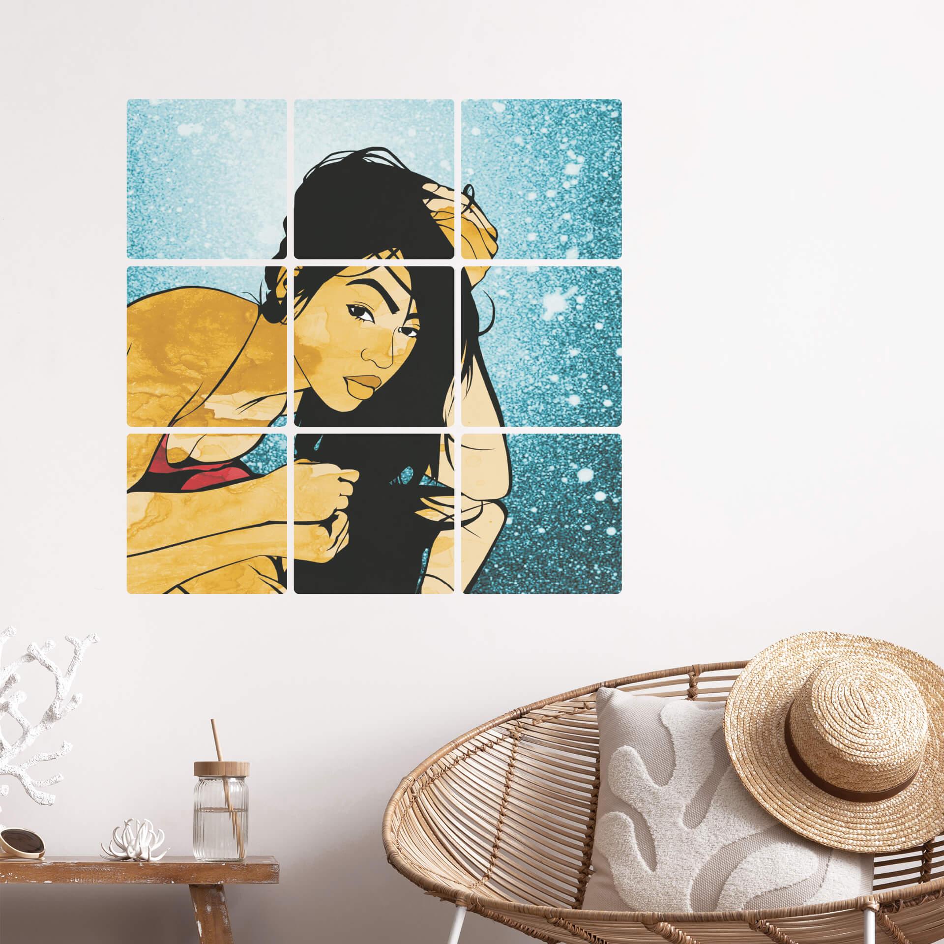 Wallsticker - Kvindelig Skønhed 3