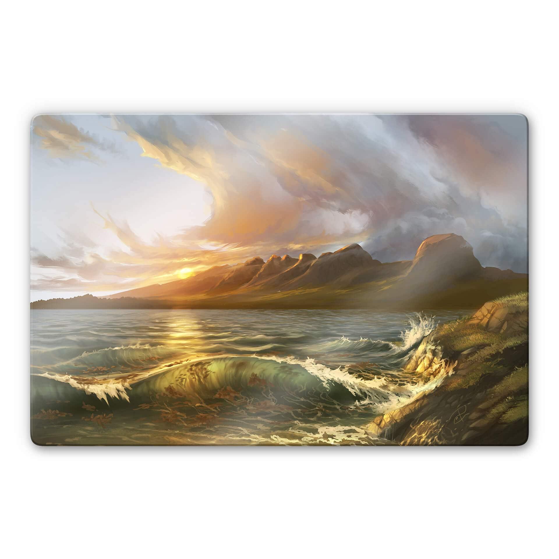 Glasprint Aerroscape - England - Seven Sisters