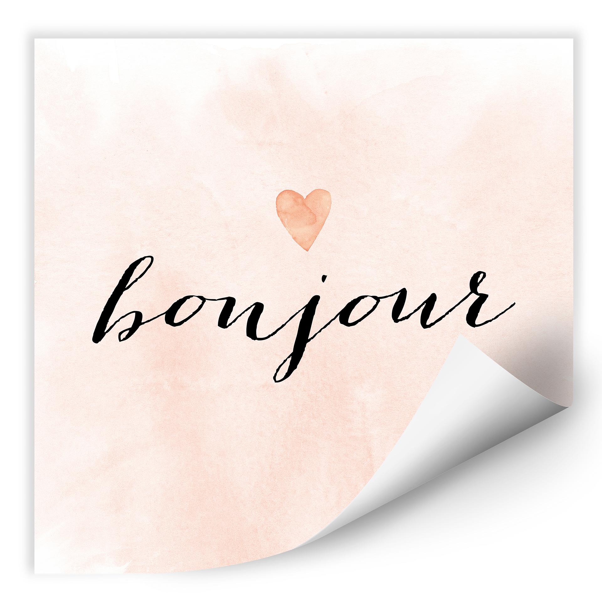 Wallprint Confetti & Cream - Bonjour