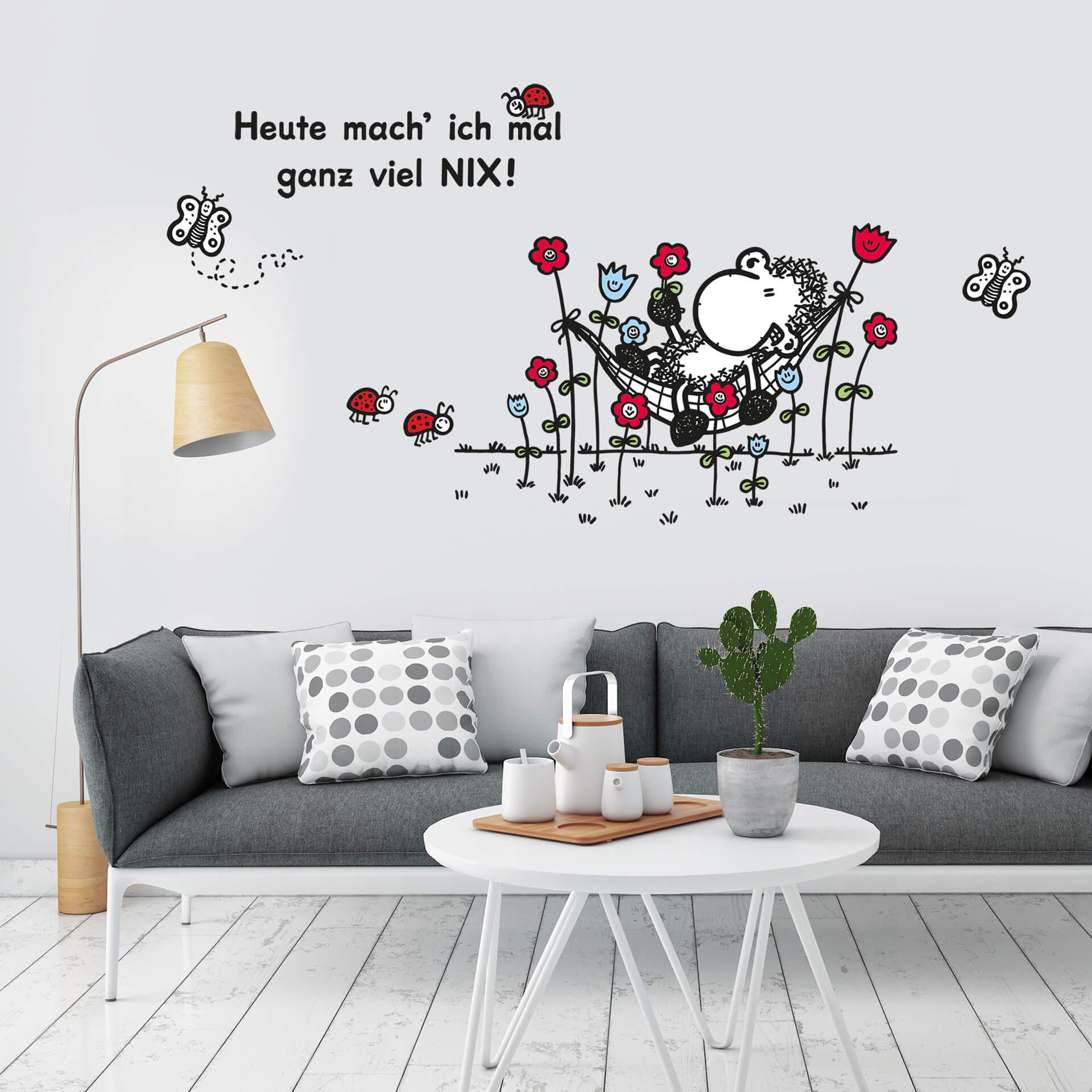 Wandtattoo sheepworld Ganz viel nix