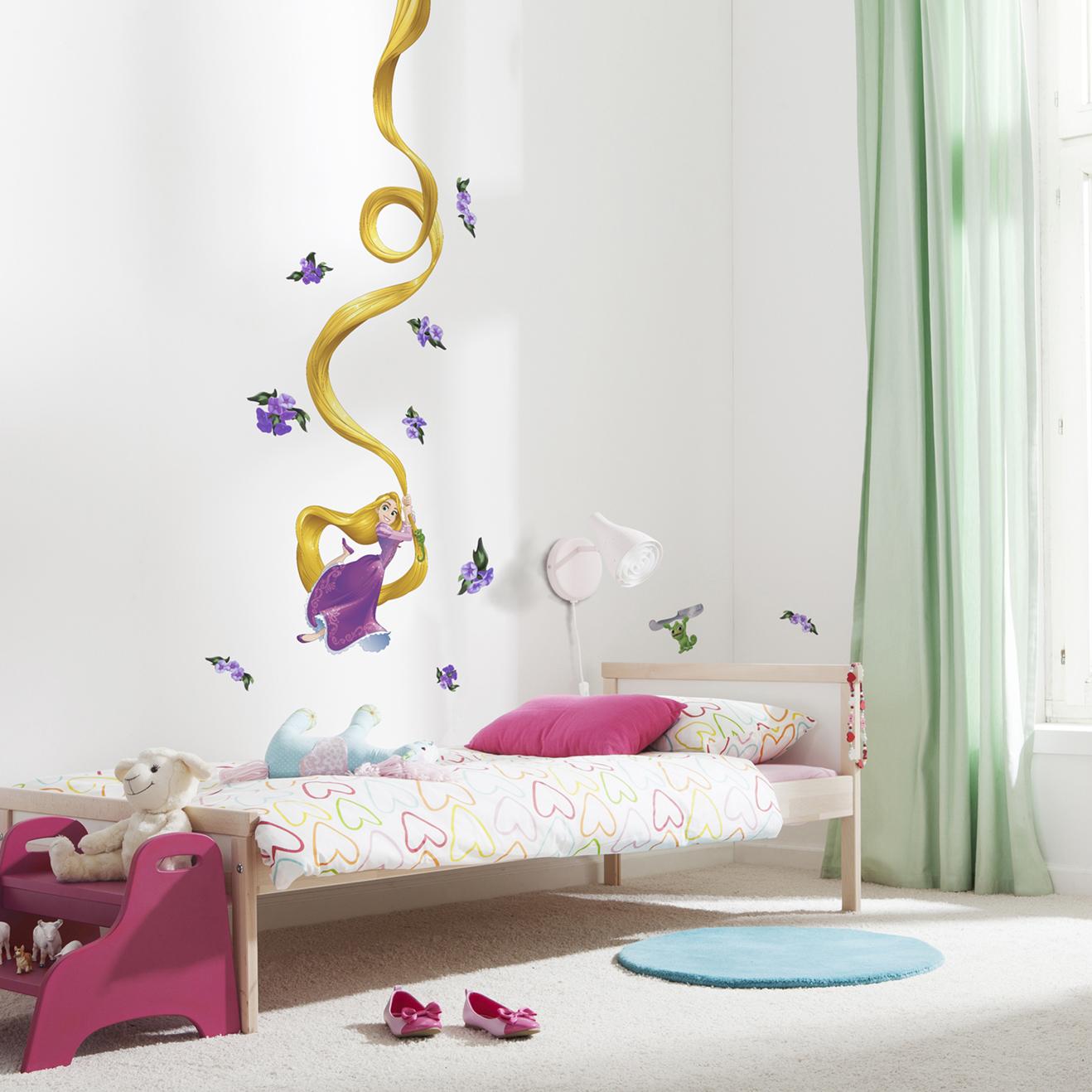 Wallsticker Disneys Rapunzel, 15 dele