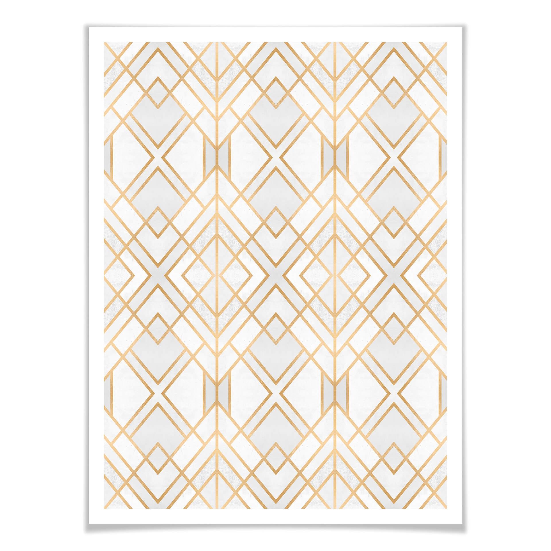 Frederiksson Plakat - Golden Geometry