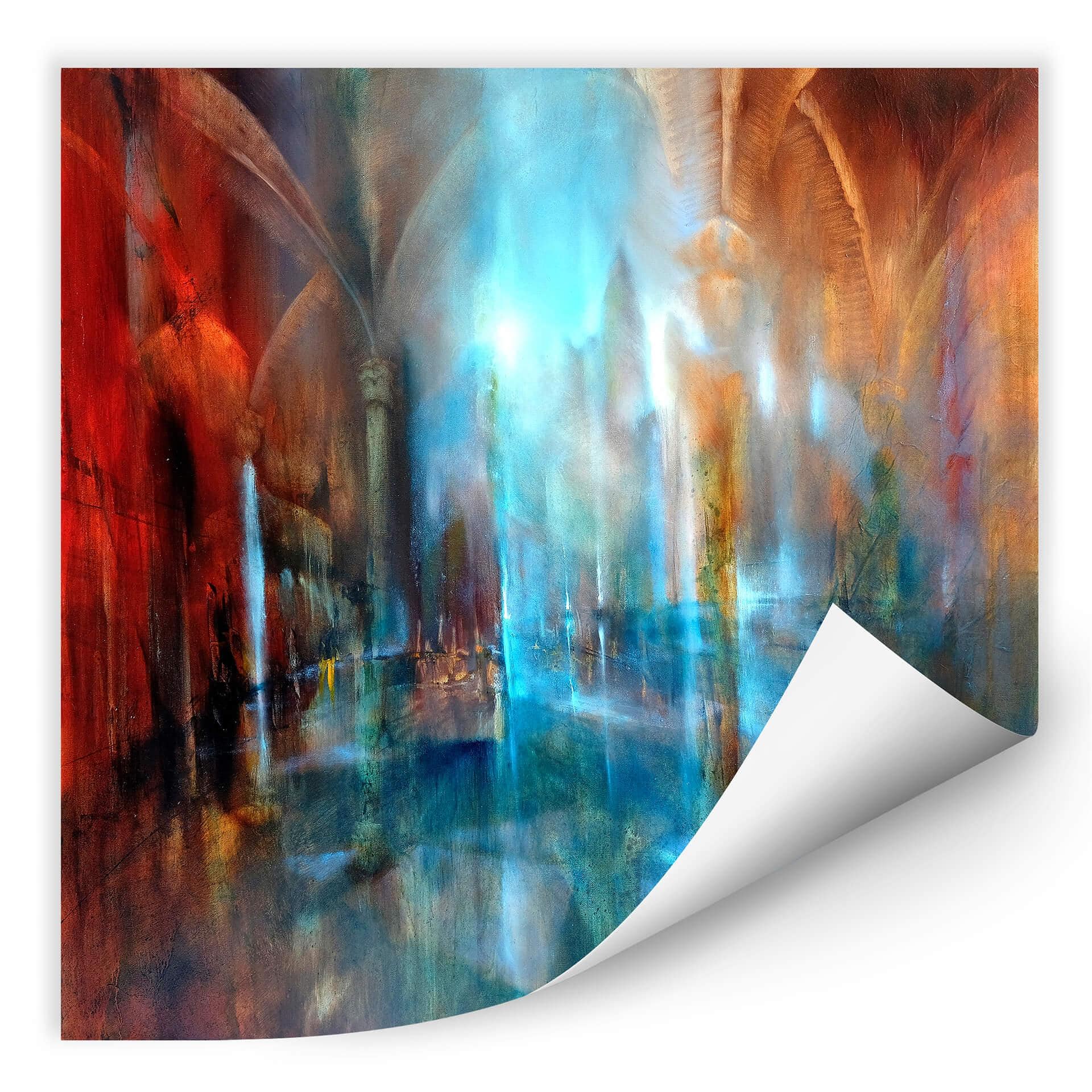 Zelfklevende Poster - Schmucker - Inside and Outside