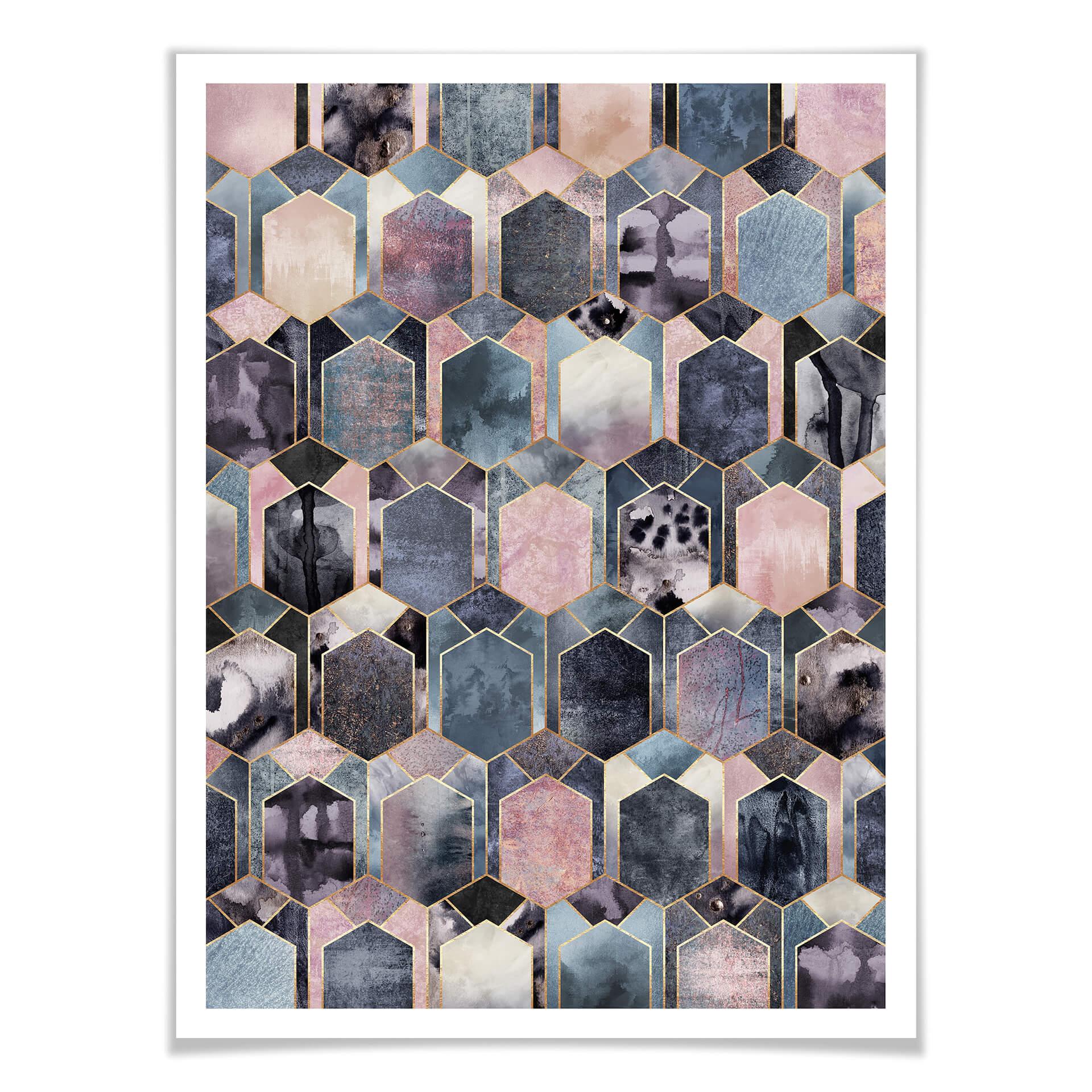 Frederiksson Plakat - Pink and Gold Dream