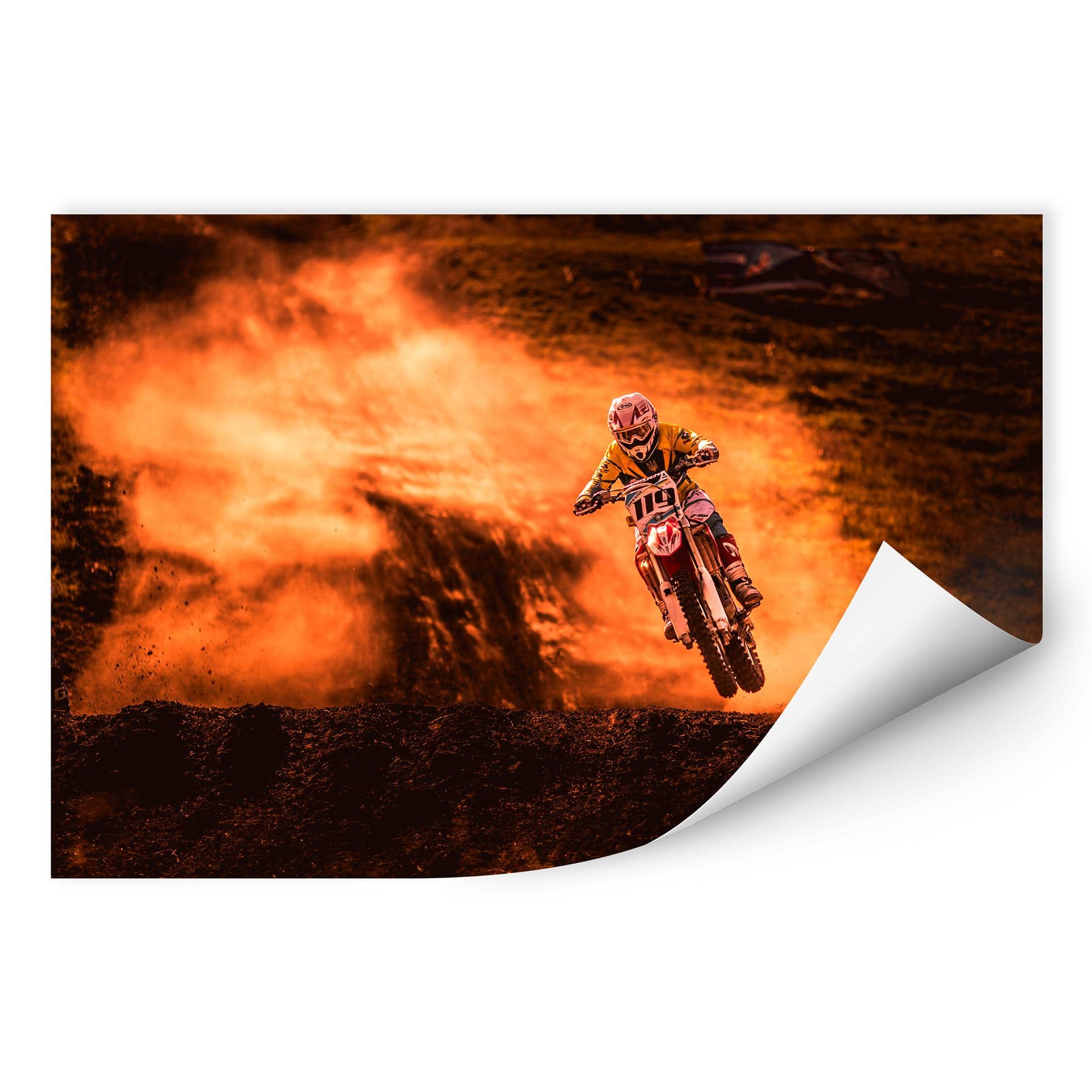 Zelfklevende Poster Igor - Motorcross